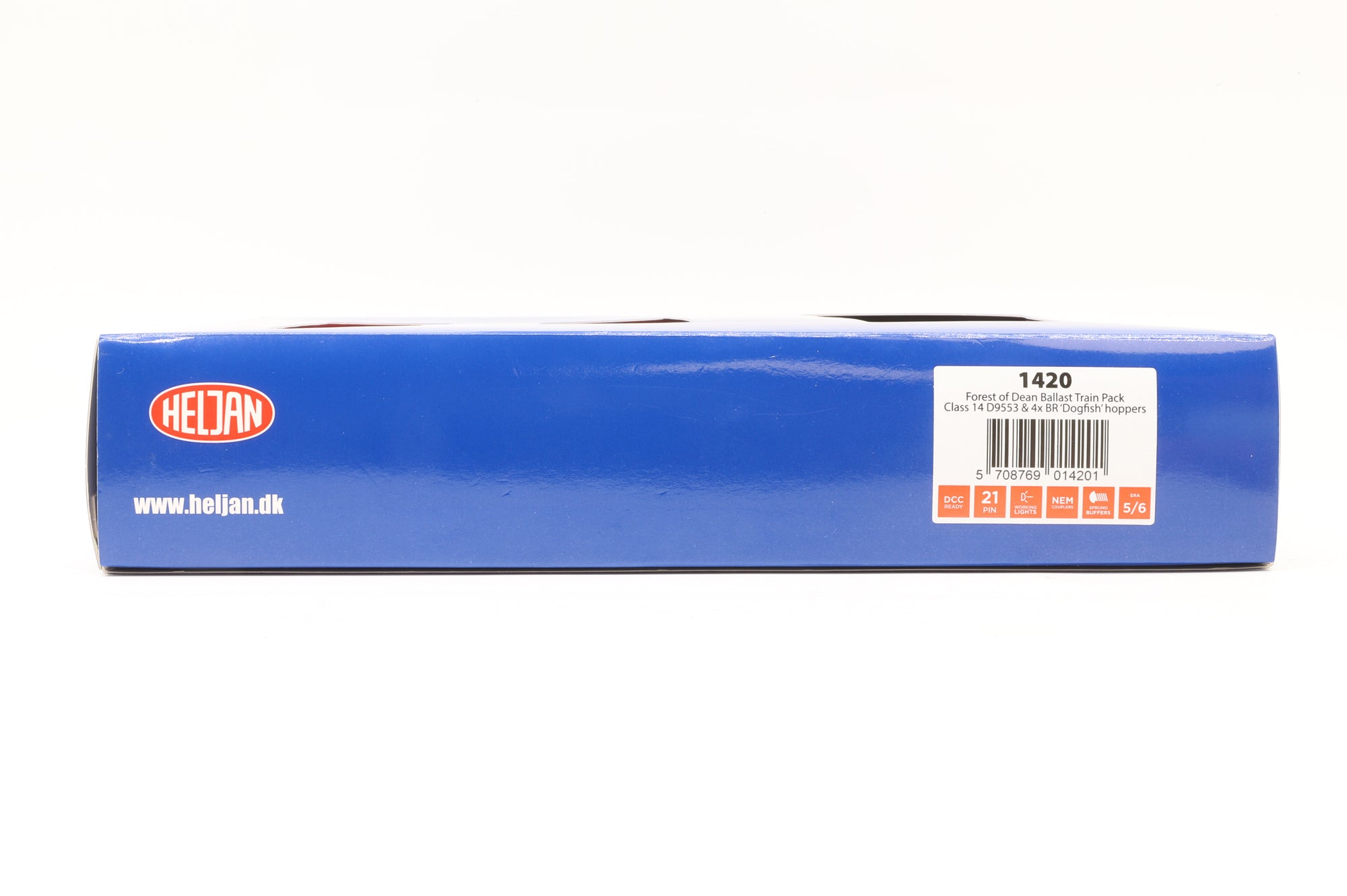 Heljan OO 1420 Forest of Dean Ballast Train Pack Incl. Class 14 & 4x Dogfish Wagons