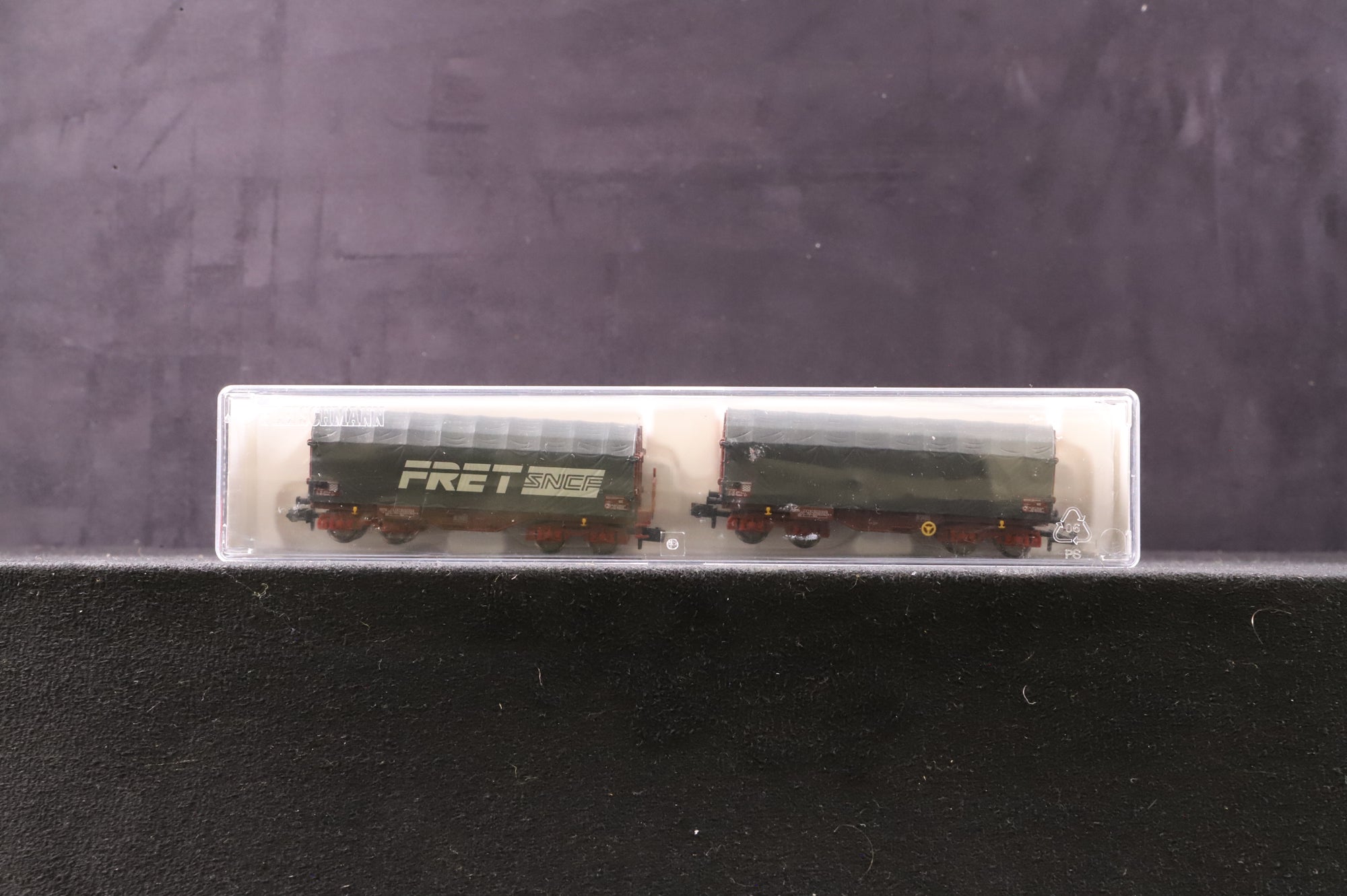 Fleischmann N 837901,2&3 Rake Of 3 Sliding Tarpaulin Wagons