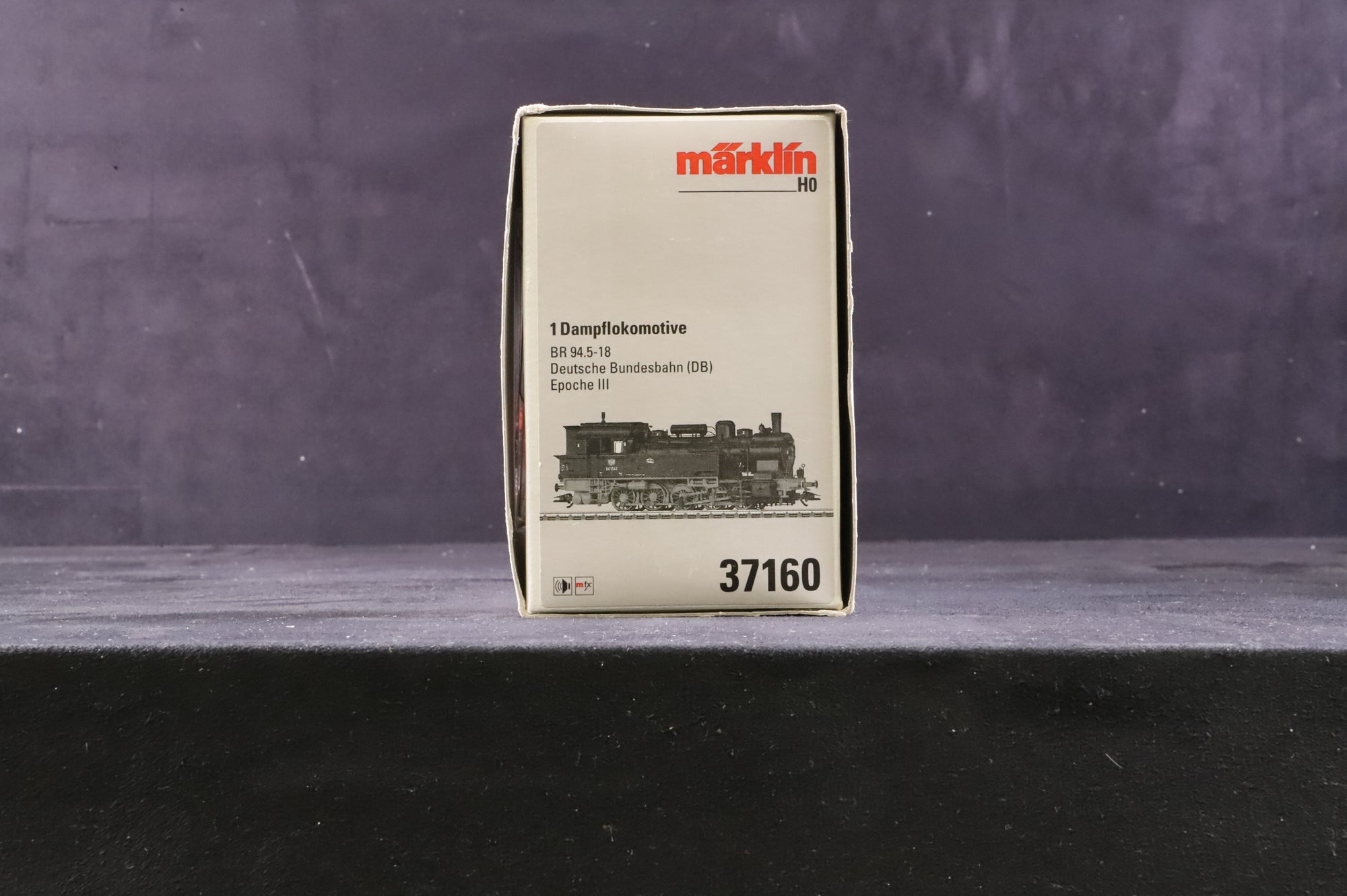 Marklin HO 37160 Class 94.5-18 '94 1343' DB Tank Locomotive MFX