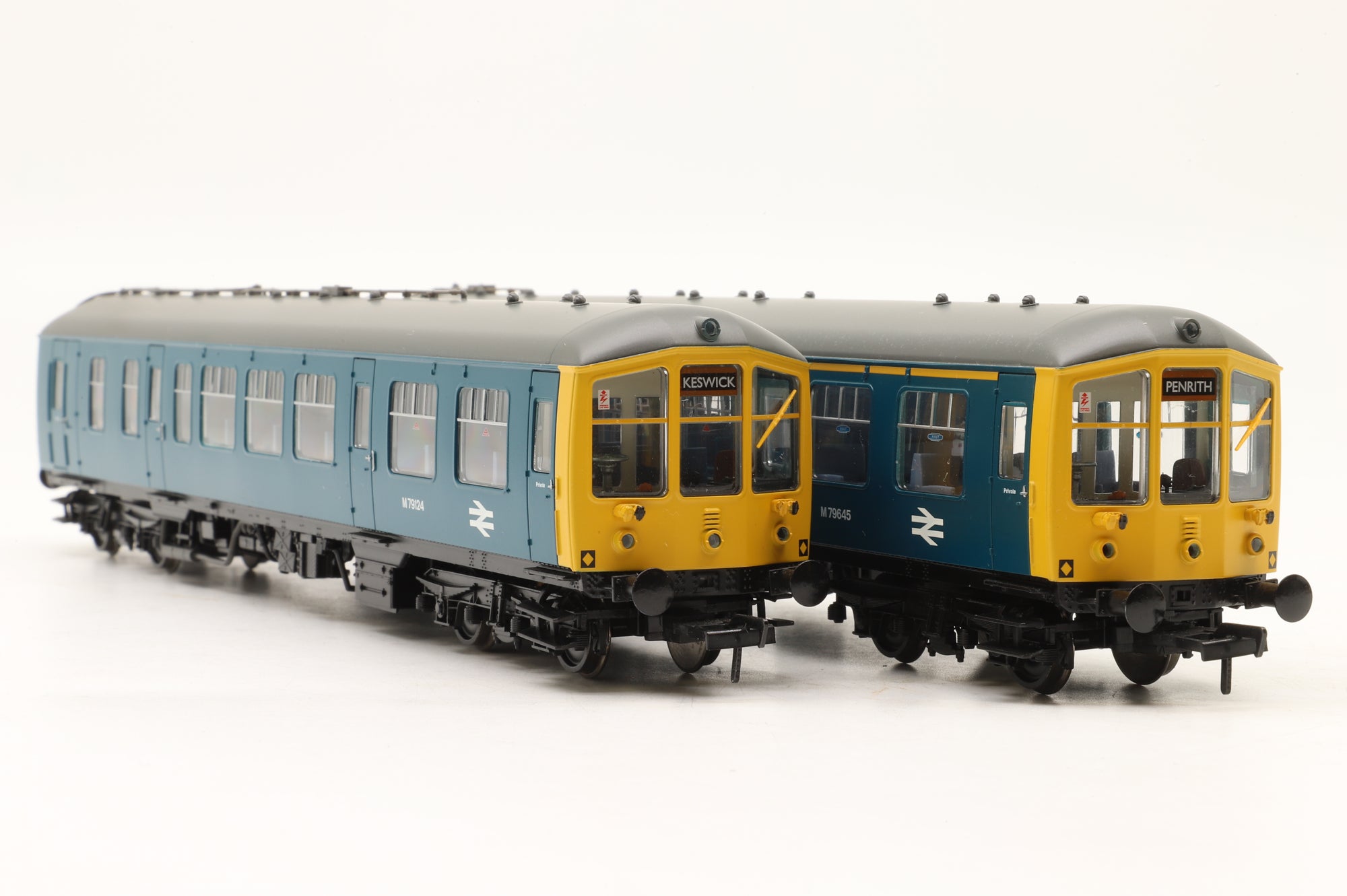 Bachmann OO 32-517 Derby Lightweight 2 Car DMU BR Blue