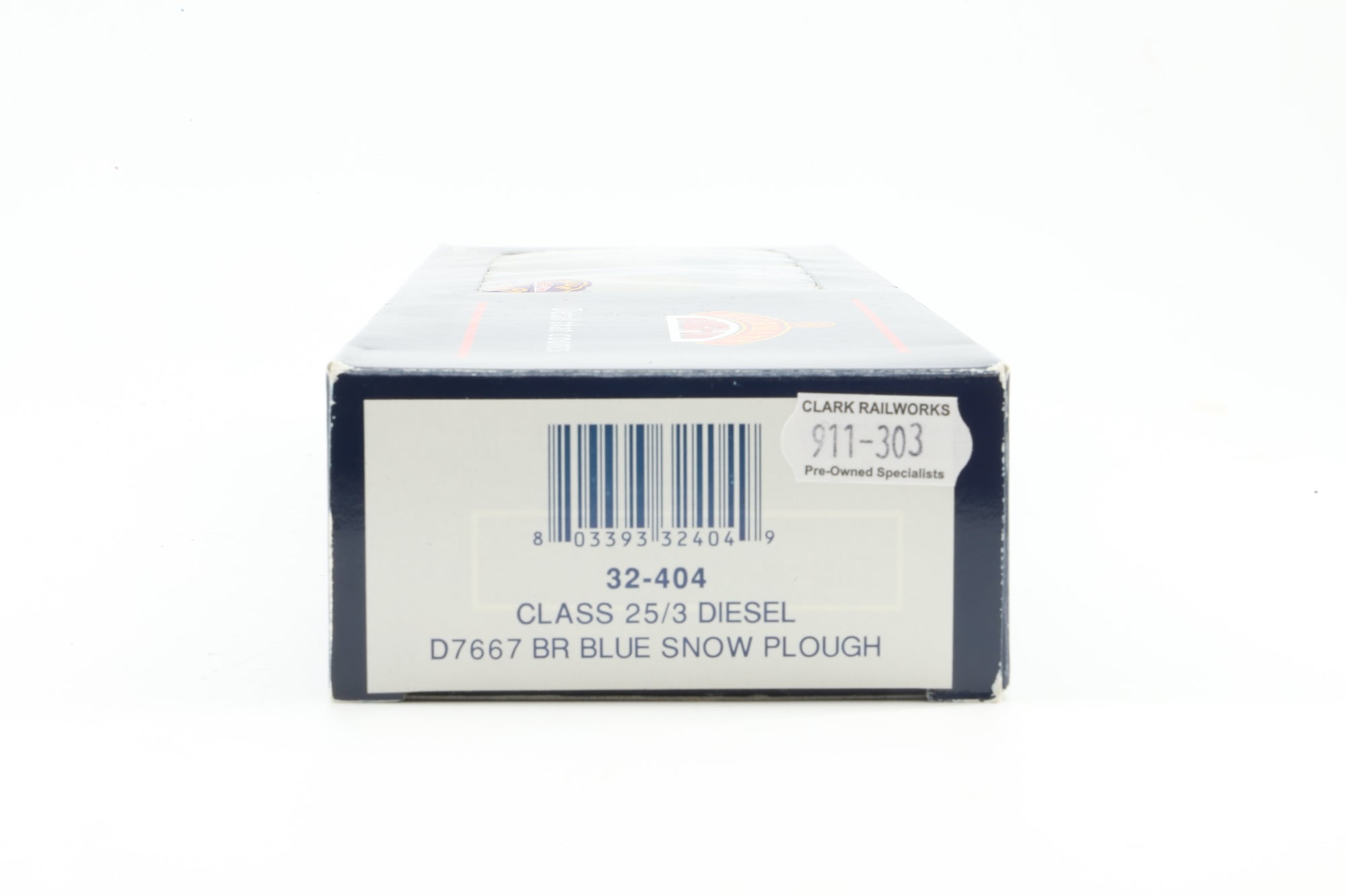Bachmann OO 32-404 Class 25/3 'D7667' BR Blue Snow Plough