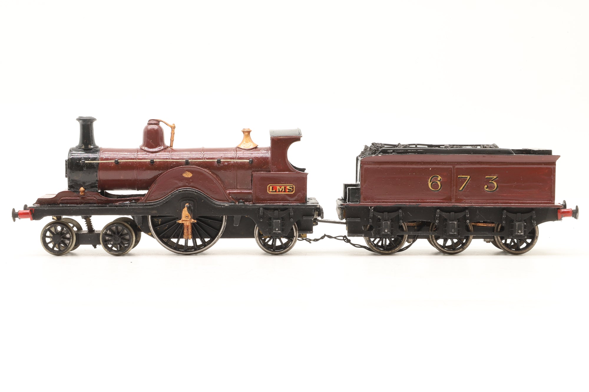 WORKSHOP K's Kits OO LMS Johnson 'Single' '673' LMS Maroon Kit Built