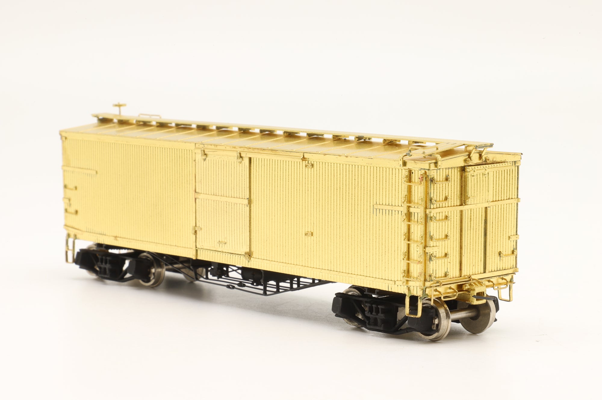 Nickel Plate Products HO Brass 2621 GN Box Car AB Brake System Unpainted