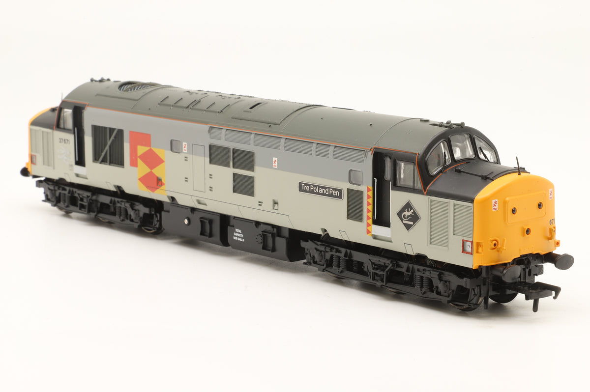 Bachmann OO 32-380 Class 37//5 '37671' Railfreight DCC Sound