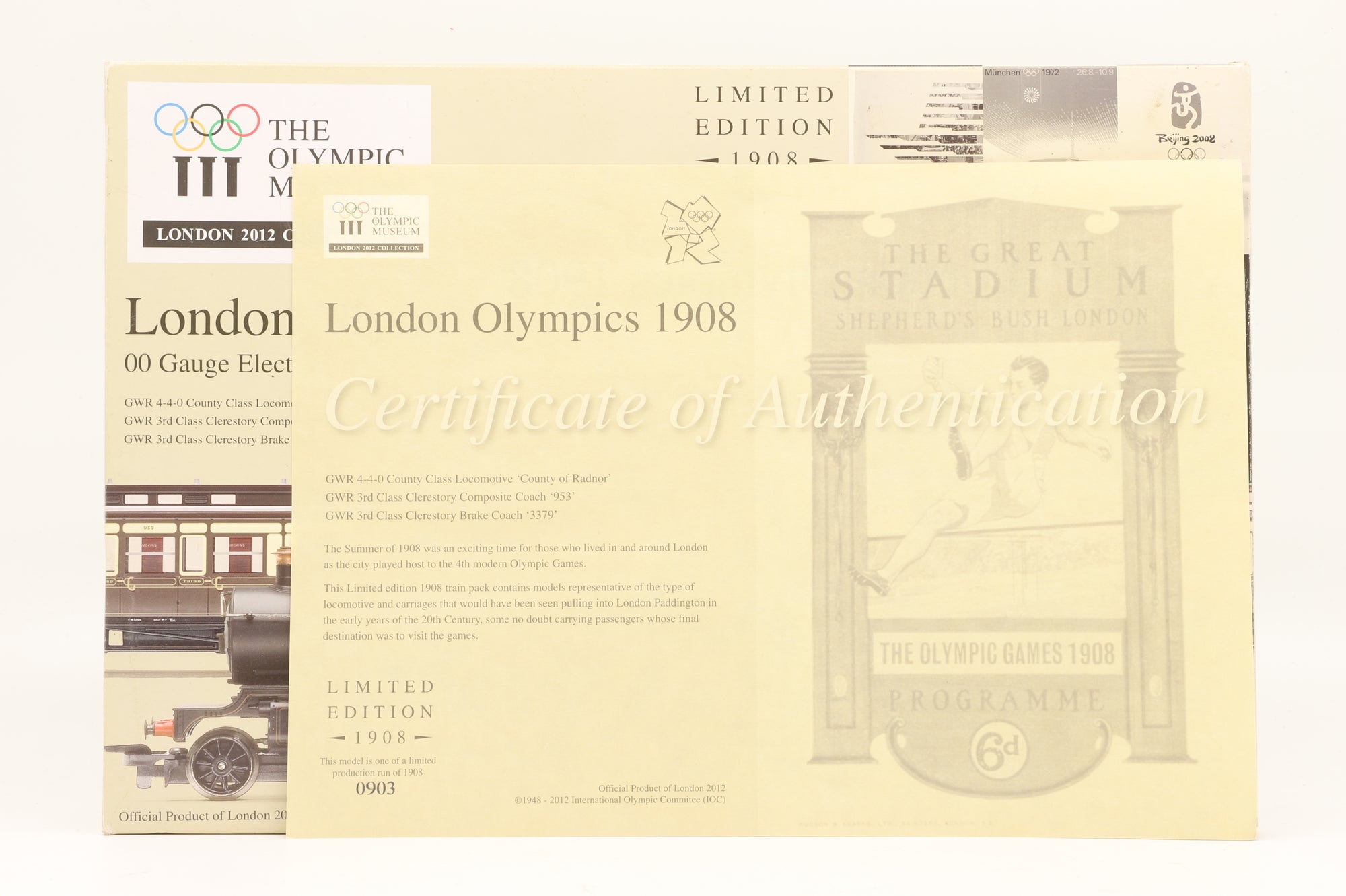 Hornby OO R2980 London Olympics 1908 Train Pack