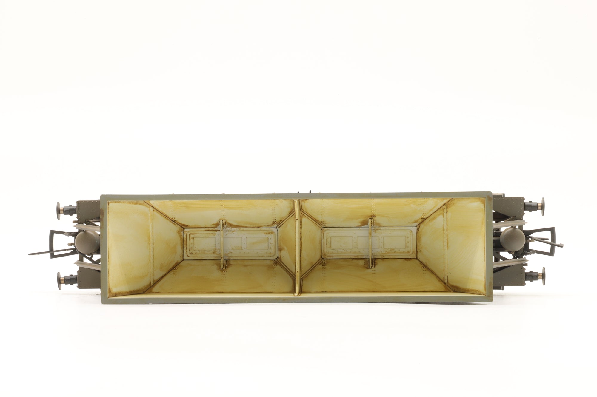 Oxford Rail OO Rake of 2 ICI Hoppers 3274/3302 - Mixed Weathered/Pristine