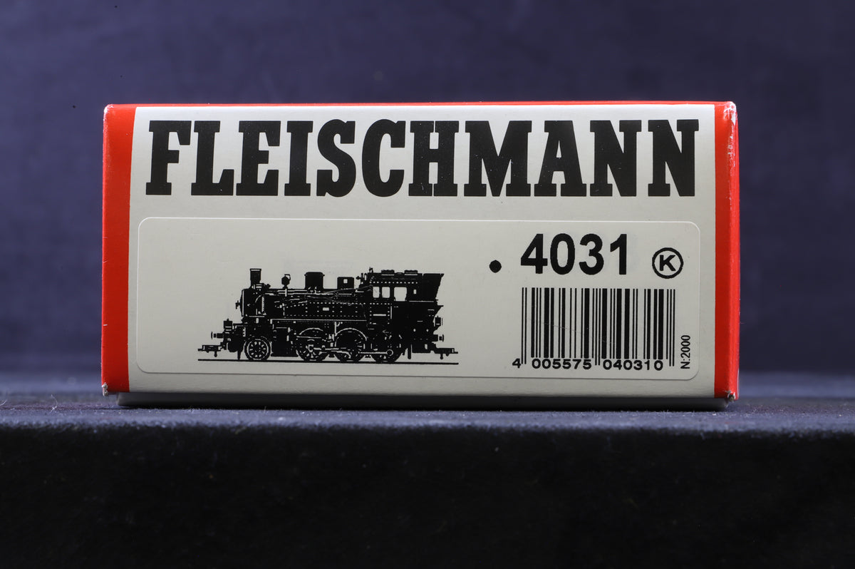 Fleischmann HO 4031K BR 91 Tank 911627 in Deutsche Reichsbahn Black/Red