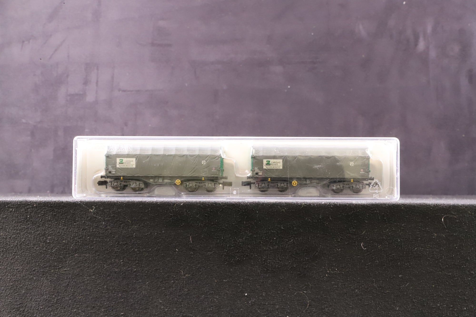 Fleischmann N 837901,2&3 Rake Of 3 Sliding Tarpaulin Wagons