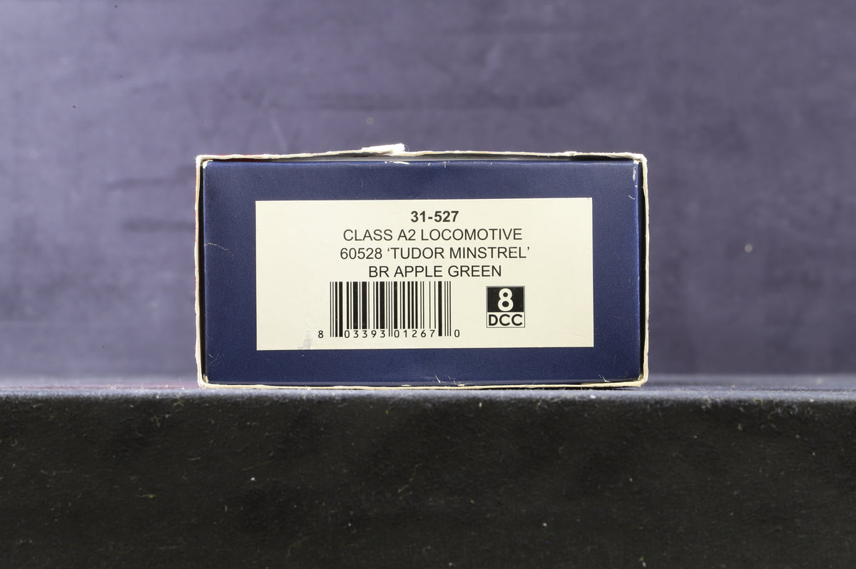 Bachmann OO 31-527 Class A2 &#39;60528&#39; &#39;Tudor Minstrel&#39; BR Apple Green