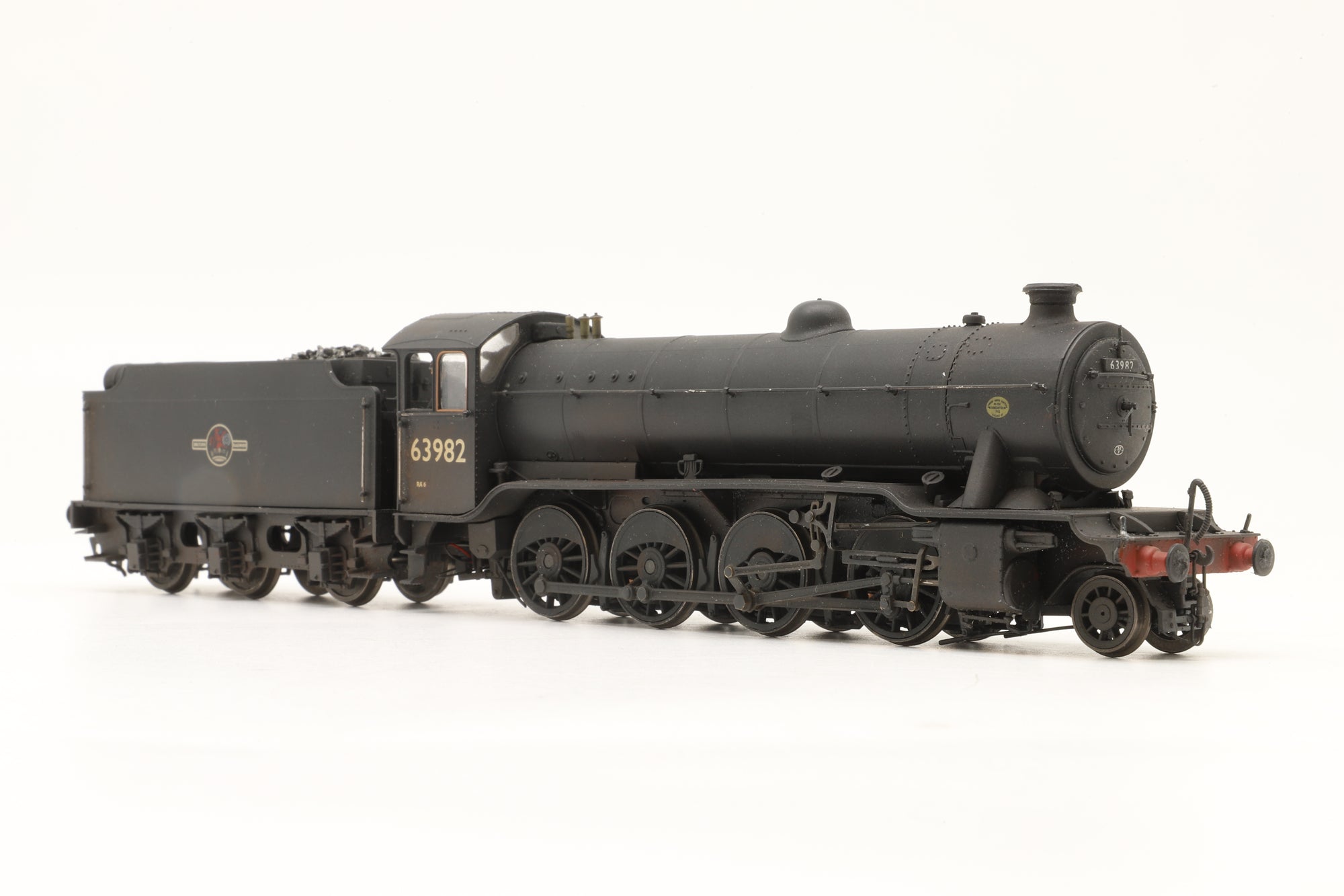 Heljan OO 6603923 Class 02 63982 in BR Black w/ Late Crests – DCC Sound & Weathered