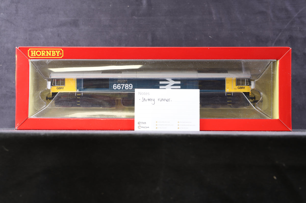 Hornby OOR3748 Co-Co Class 66 &#39;66789&#39; &#39;British Rail 1948-1997&#39; GBRf