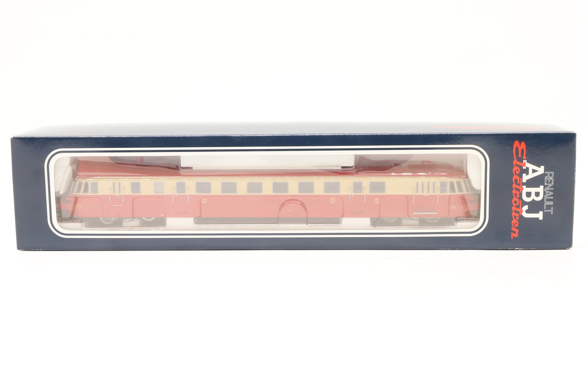 Electrotren HO 2140 Renault ABJ-3 Railcar in SNCF Red/Cream