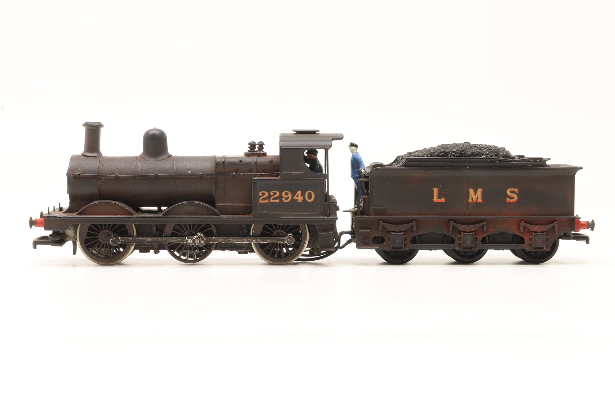 Triang/Airfix/Ratio Scratch Built OO Midland Railway 2F '22940' Weathered