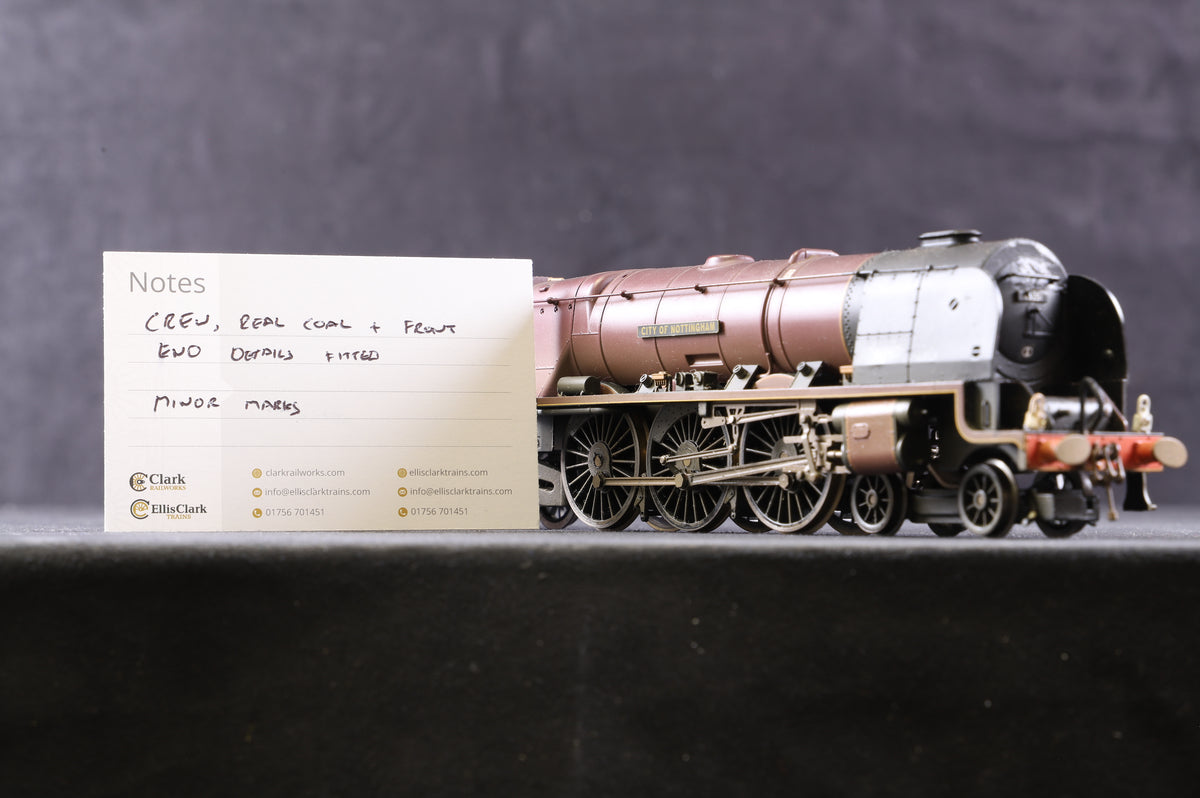 Hornby OO R2383 BR 4-6-2 Duchess Class &#39;City Of Nottingham&#39; &#39;46251&#39;, Weathered