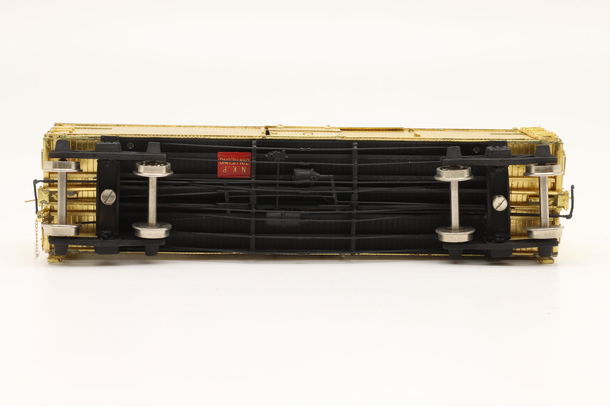 Nickel Plate Products HO Brass 2621 GN Box Car AB Brake System Unpainted