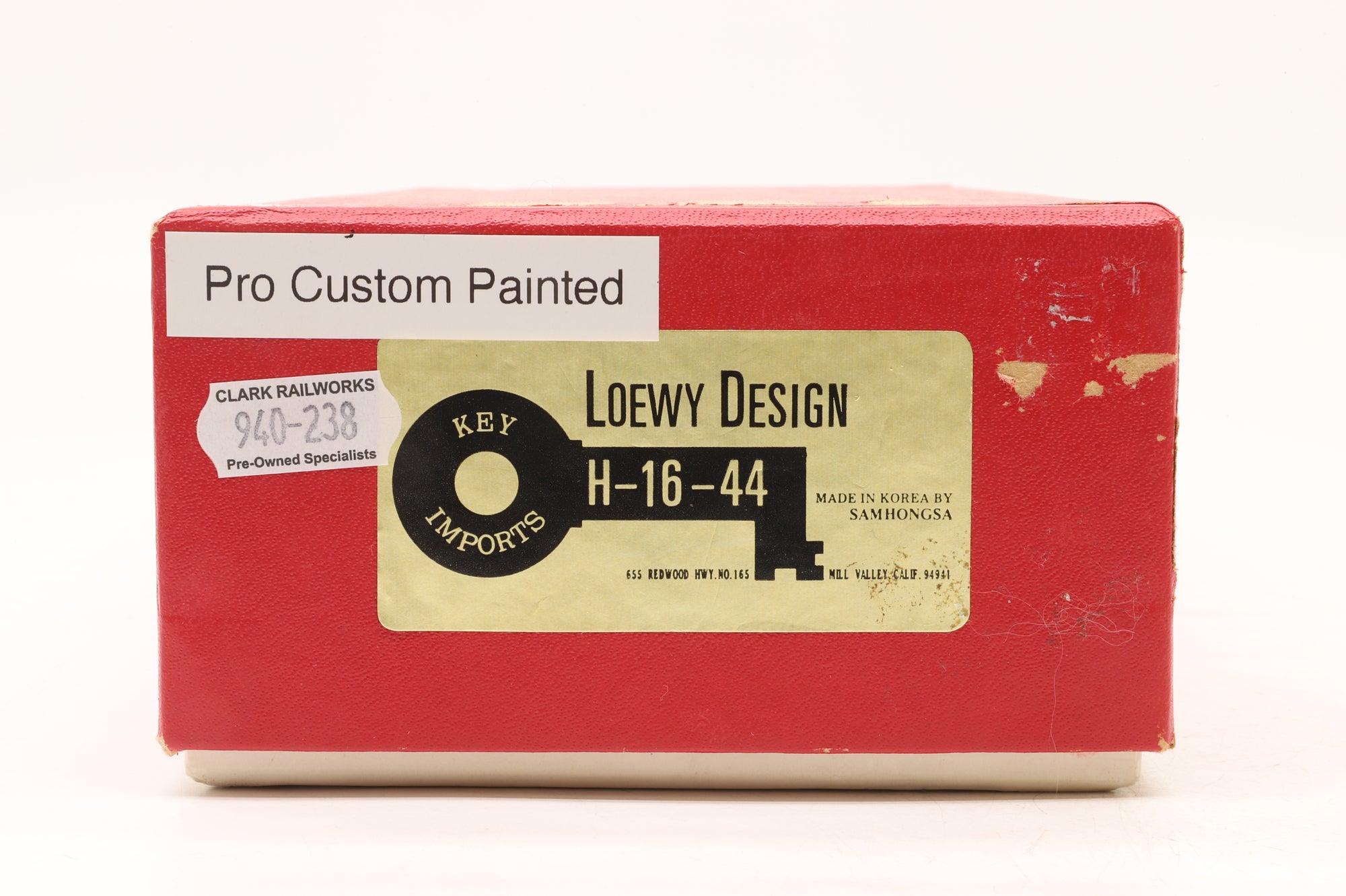 Key Imports/Samhongsa HO Brass H-16-44 Loewy Design PRR '8811', Professionally Custom Painted
