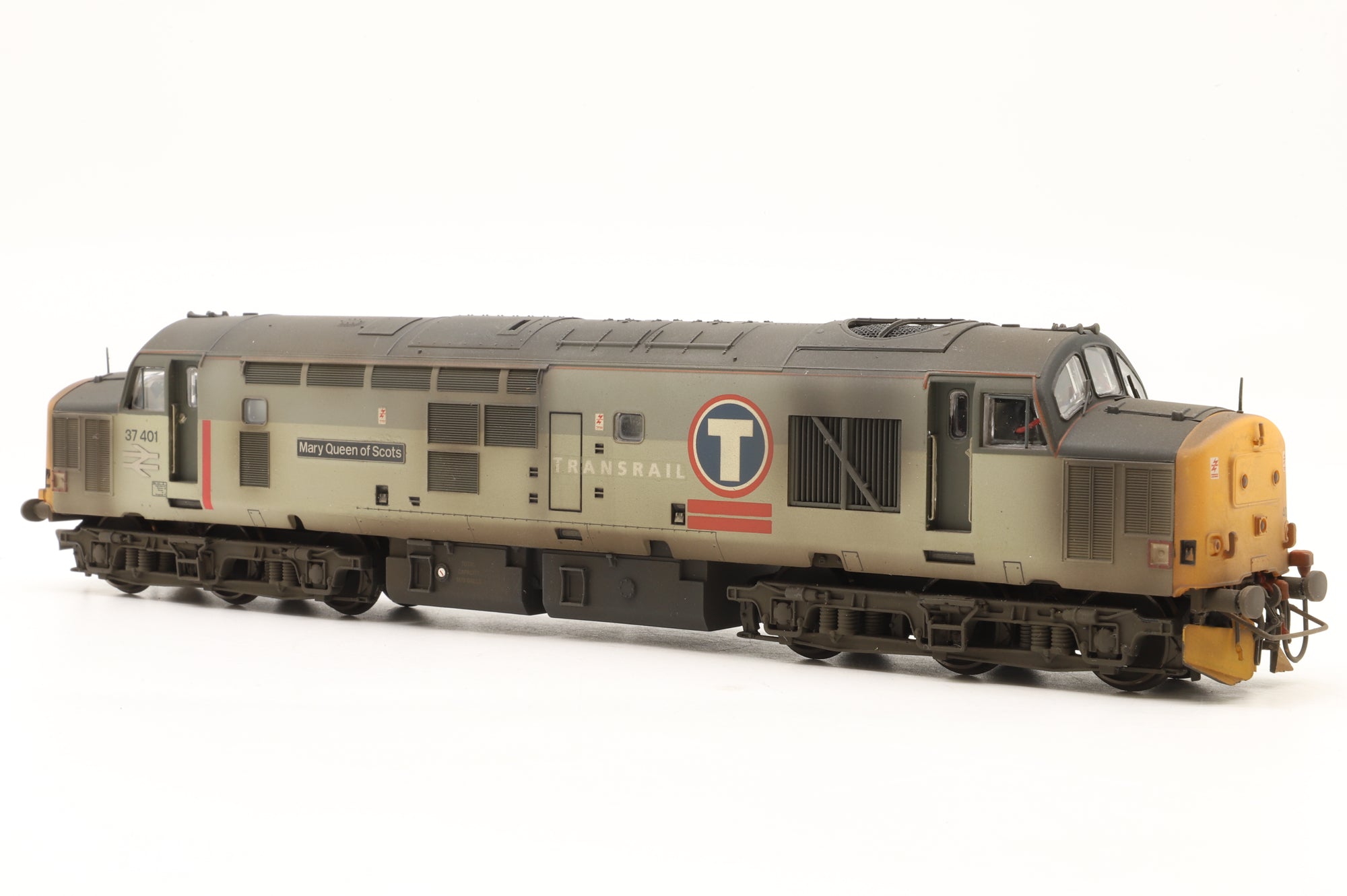 Bachmann OO 32-375W Class 37/4 '37401' Renumbered & Weathered DCC Fitted