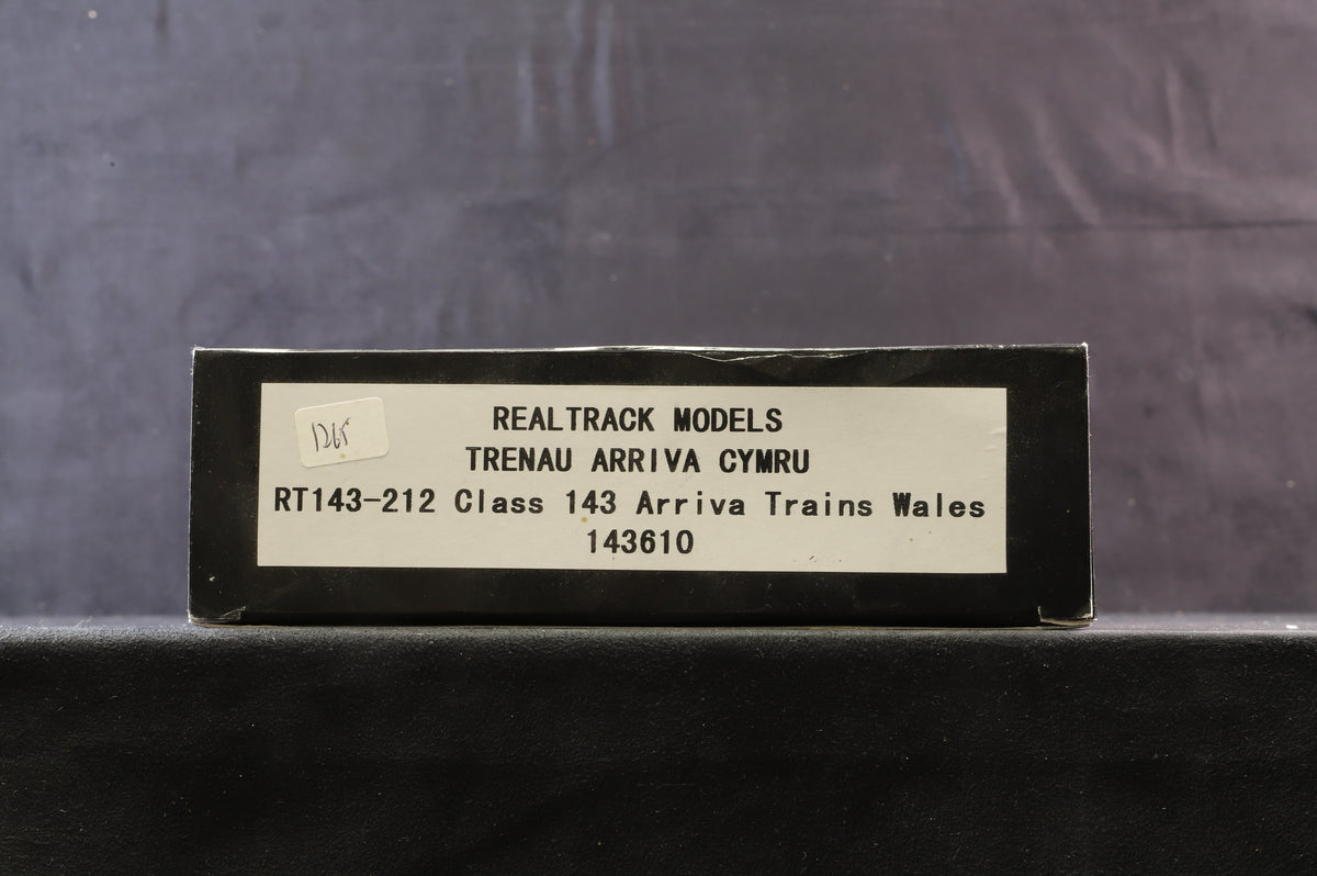 Realtrack Models OO RT143-212 Class 143 Arriva Trains Wales &#39;143610&#39;