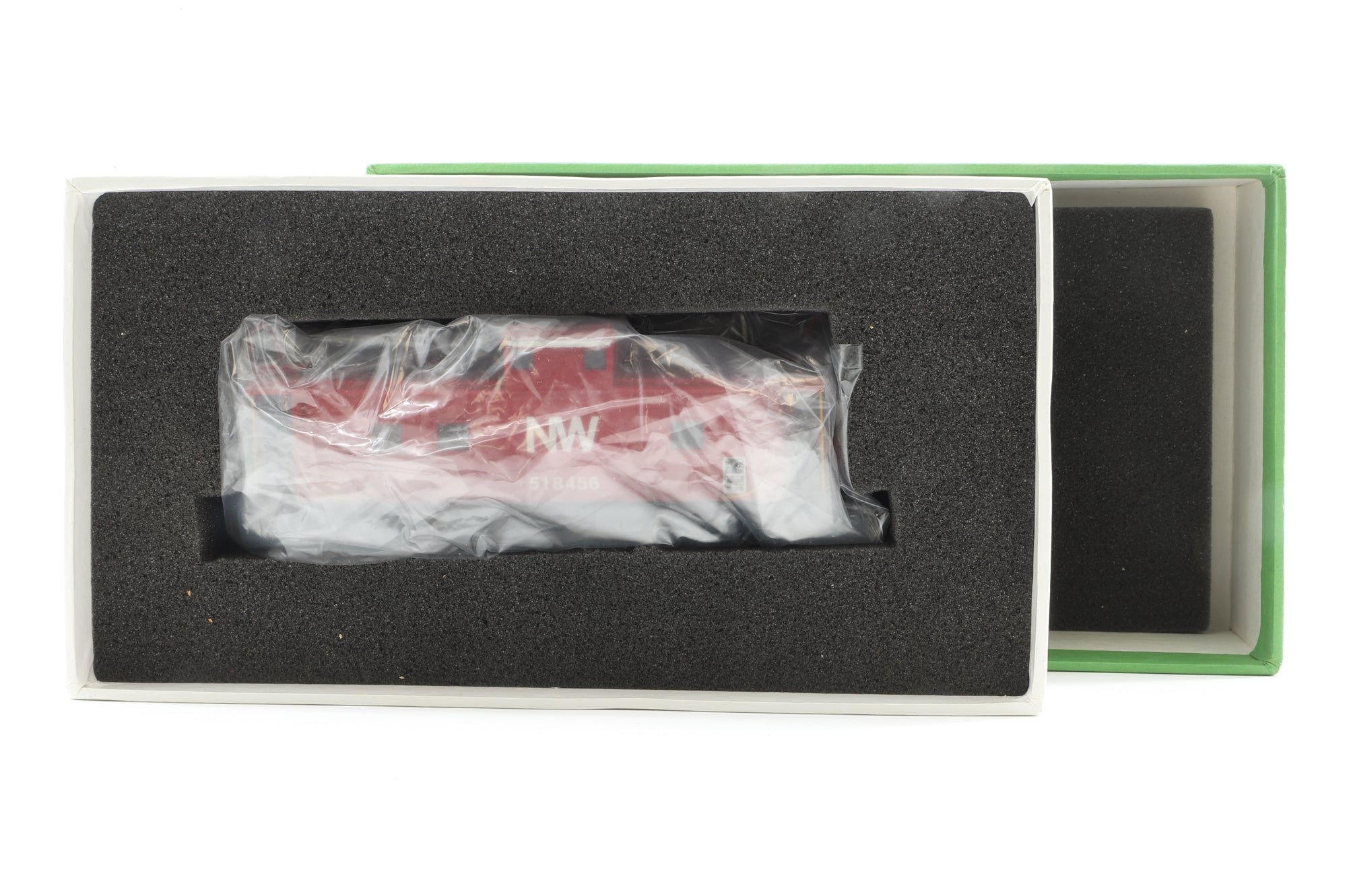 Overland Models HO Brass 3867 Intel. Steel Caboose 'C 31 Class' N&W No.518632