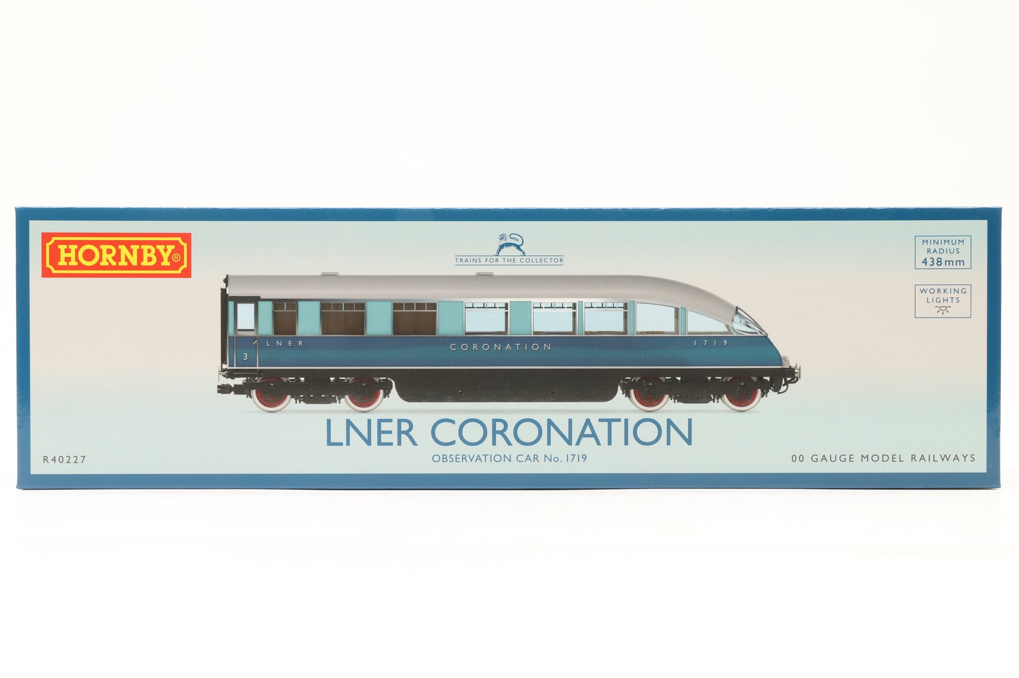 Hornby OO R40227 LNER Coronation Observation Car '1719'