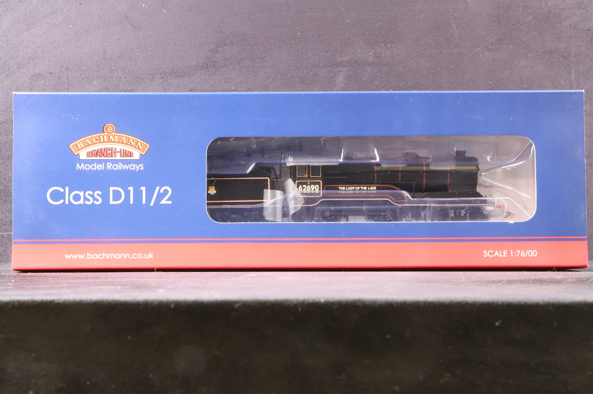 Bachmann OO 31-135 Class D11 &#39;62690&#39; &#39;The Last Of The Lake&#39; BR Black E/C