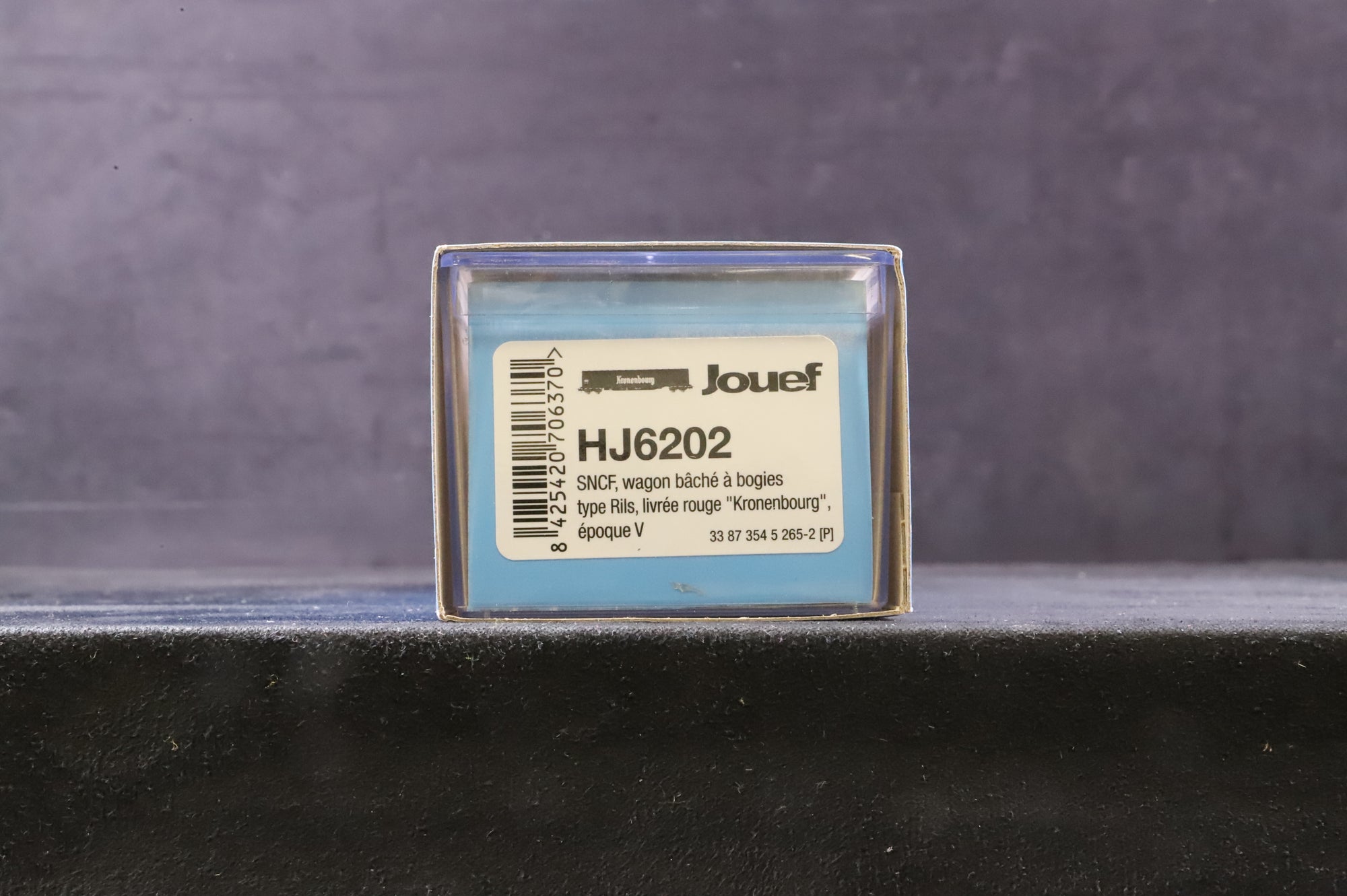 Jouef HO HJ6202 SNCF Tarp Red Wagon