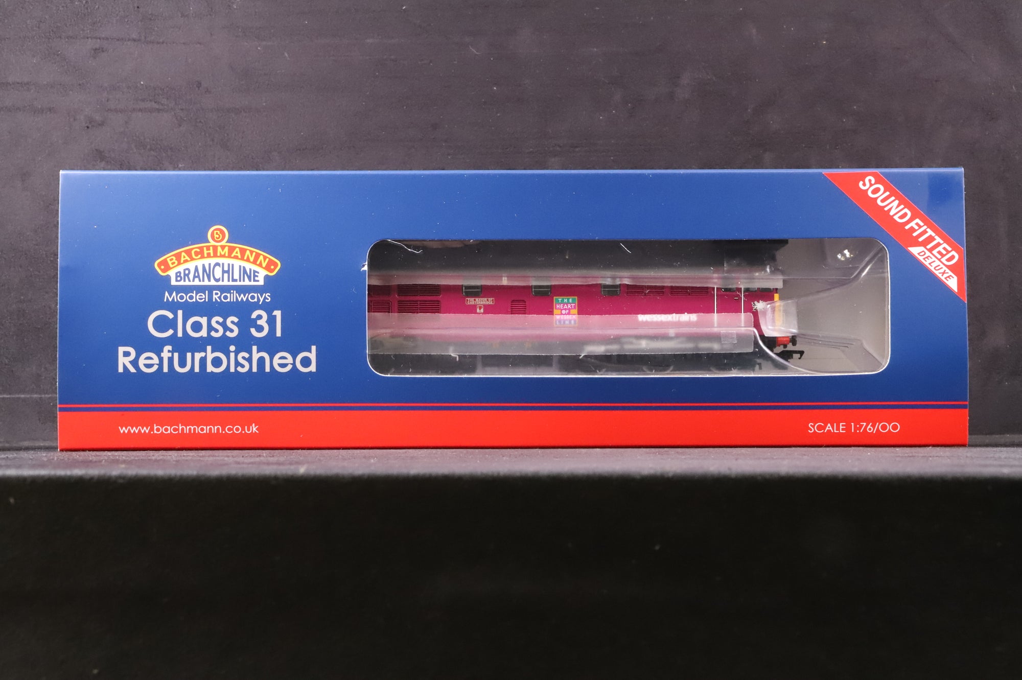 Bachmann OO 35-825ZSFX Class 31/6 '31601' 'The Mayor Of Casterbridge' Wessex Trains DCC Sound