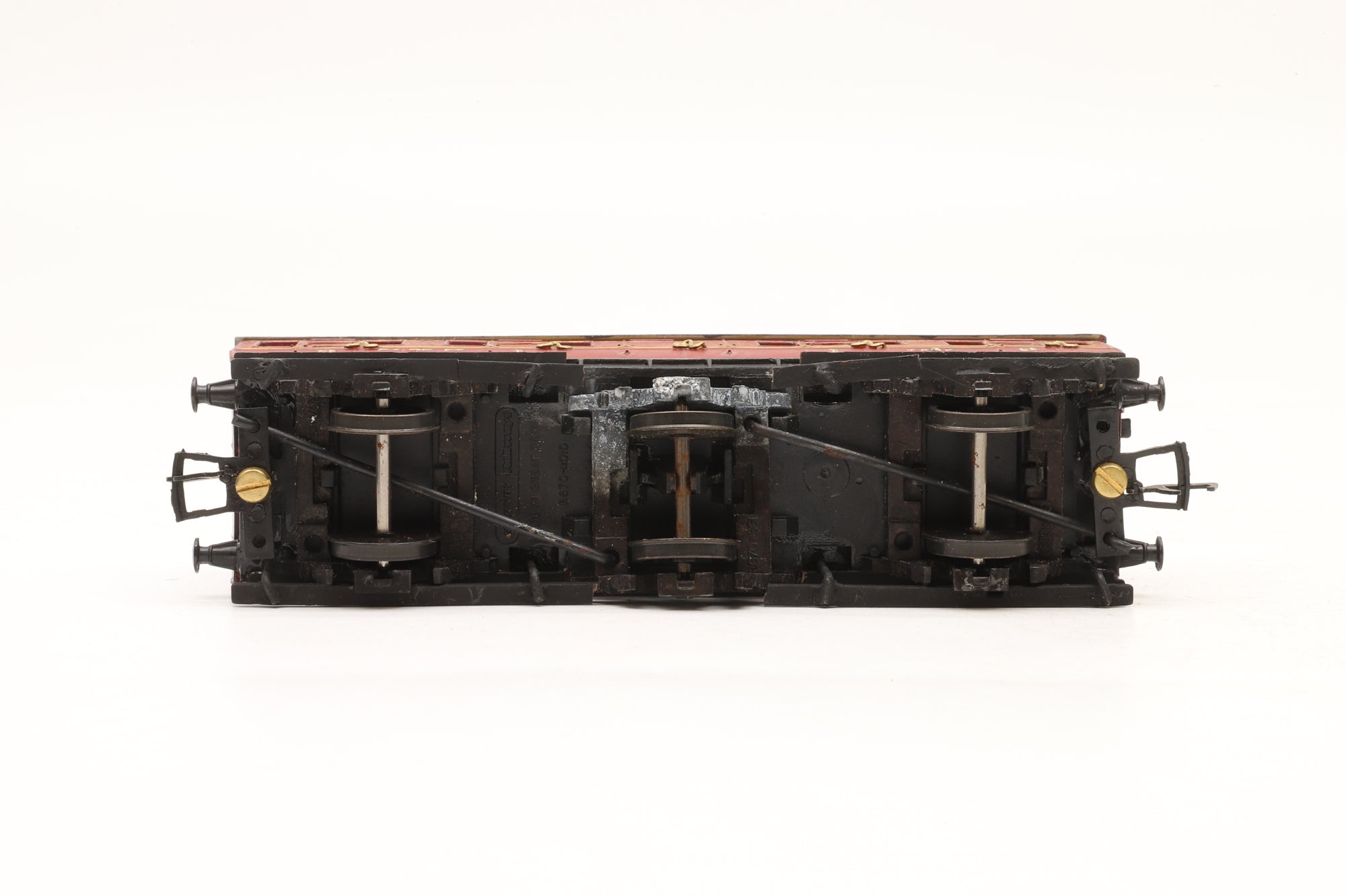 Slaters/ Hornby OO Rake Of 3 6 Wheel Midland Railway Clayton Arc Roof Coaches Kit Built