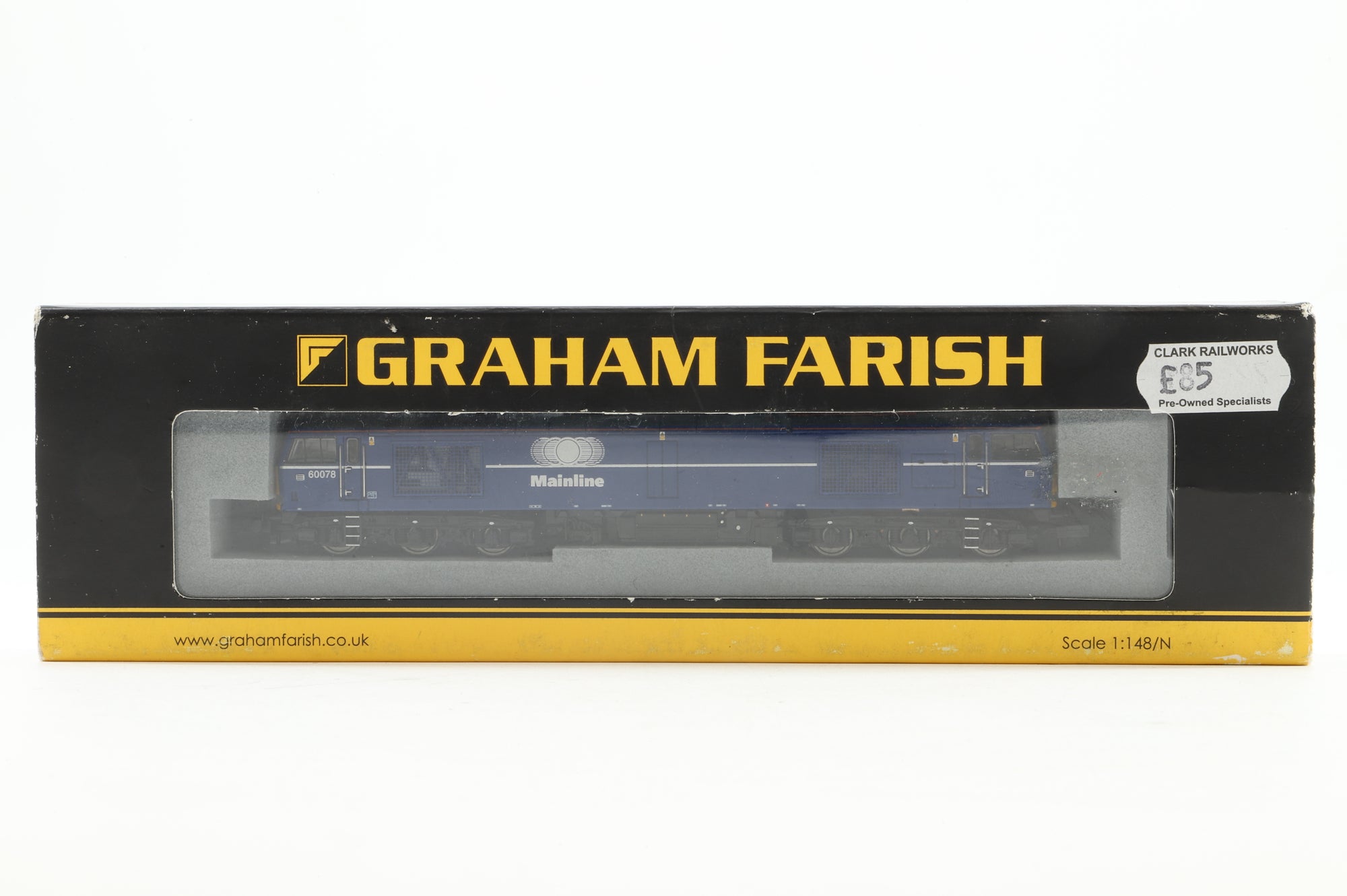 Graham Farish N 371-351 Class 60 '60078' Diesel Locomotive Mainline Blue
