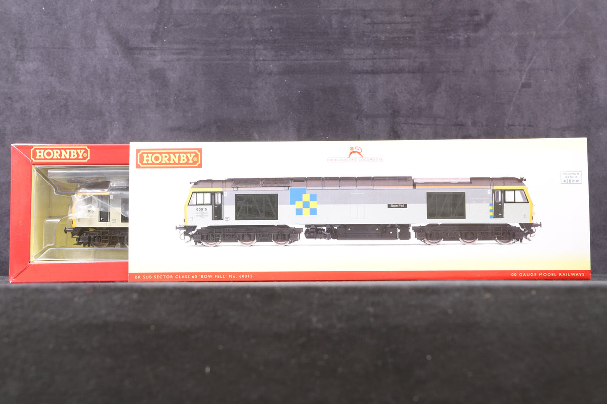 Hornby OO R3743 Class 60 &#39;60015&#39; &#39;Bow fell&#39; BR Sub Sector