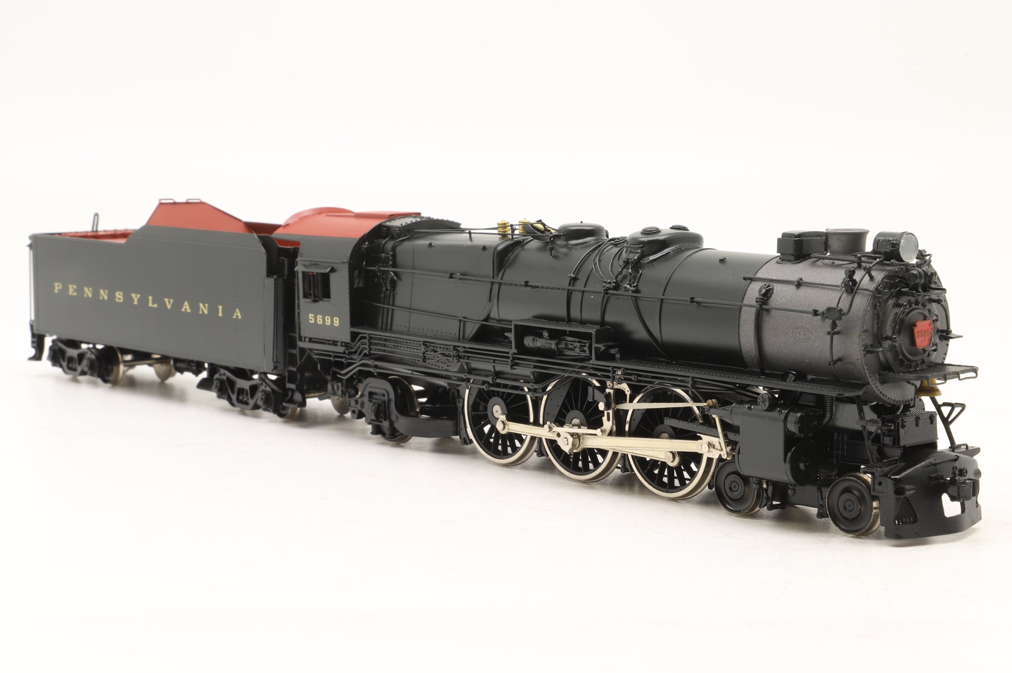 Key Imports/Samhongsa HO Brass Pennsylvania K-5 4-6-2 Pacific, Factory Painted