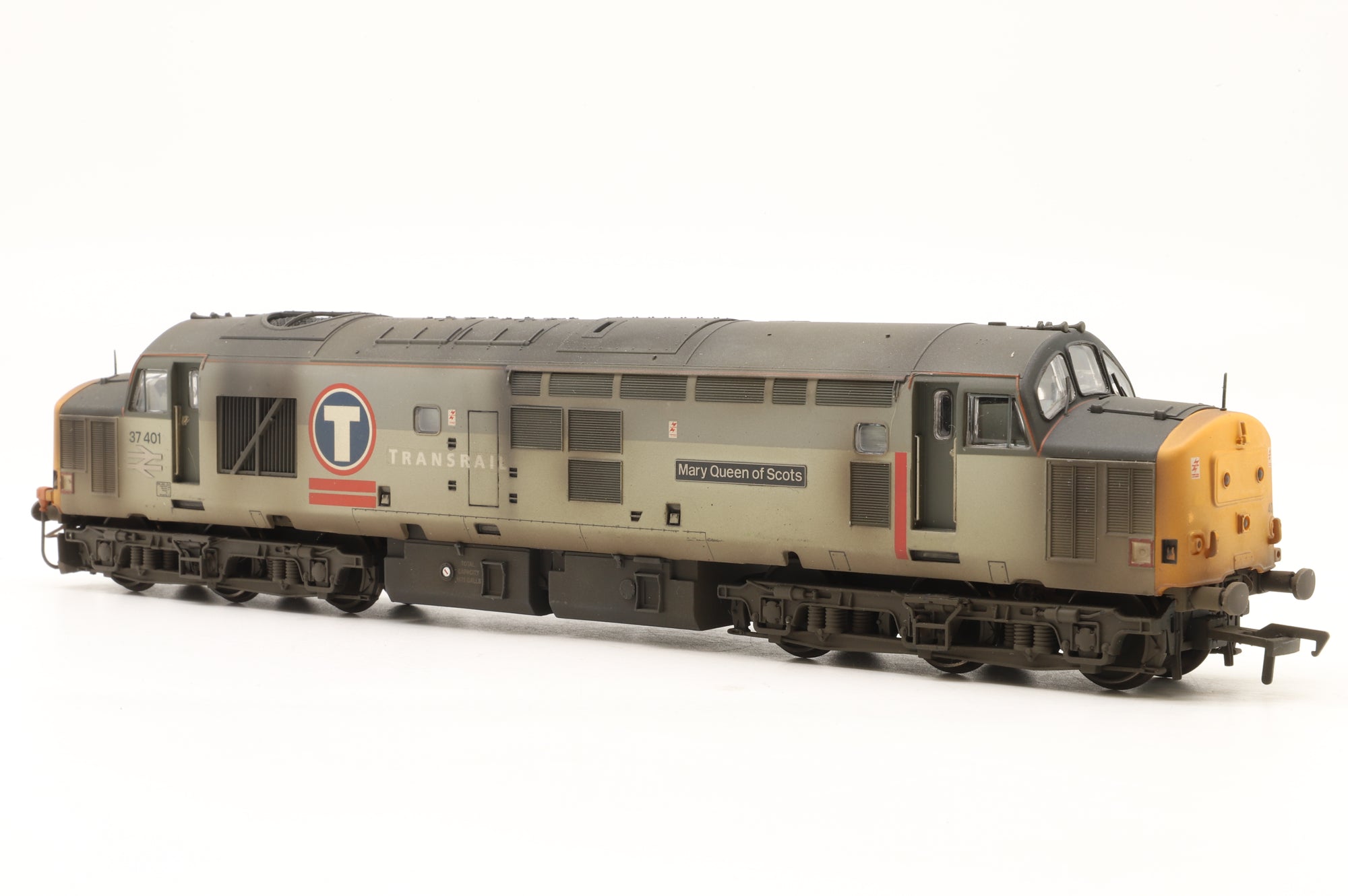 Bachmann OO 32-375W Class 37/4 '37401' Renumbered & Weathered DCC Fitted