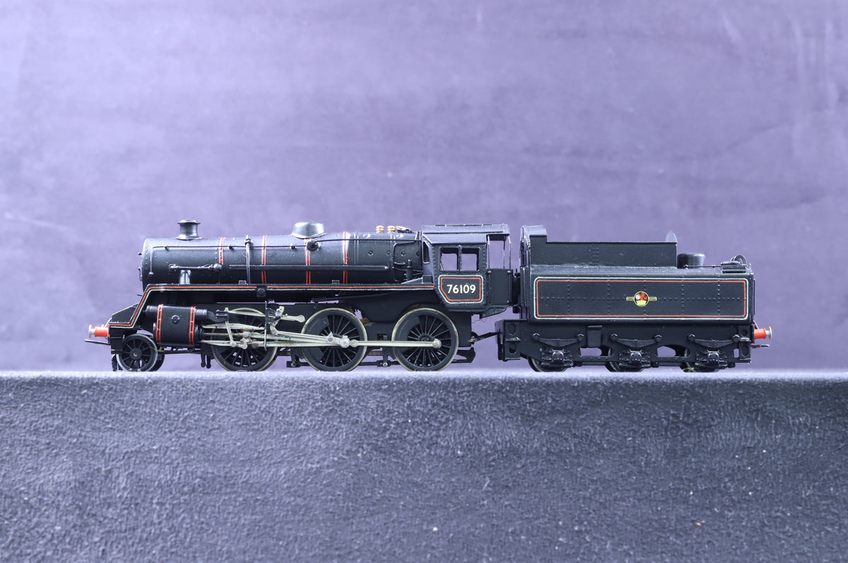 DJH OO Kit Built BR Standard Class 4 76109 in Lined BR Black w/ Late Crests