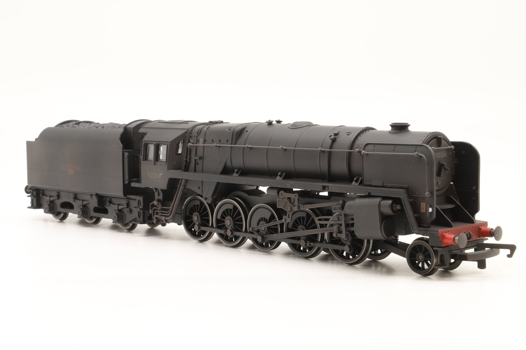 Hornby OO R2200A Class 9F '92134' BR Black L/C Weathered
