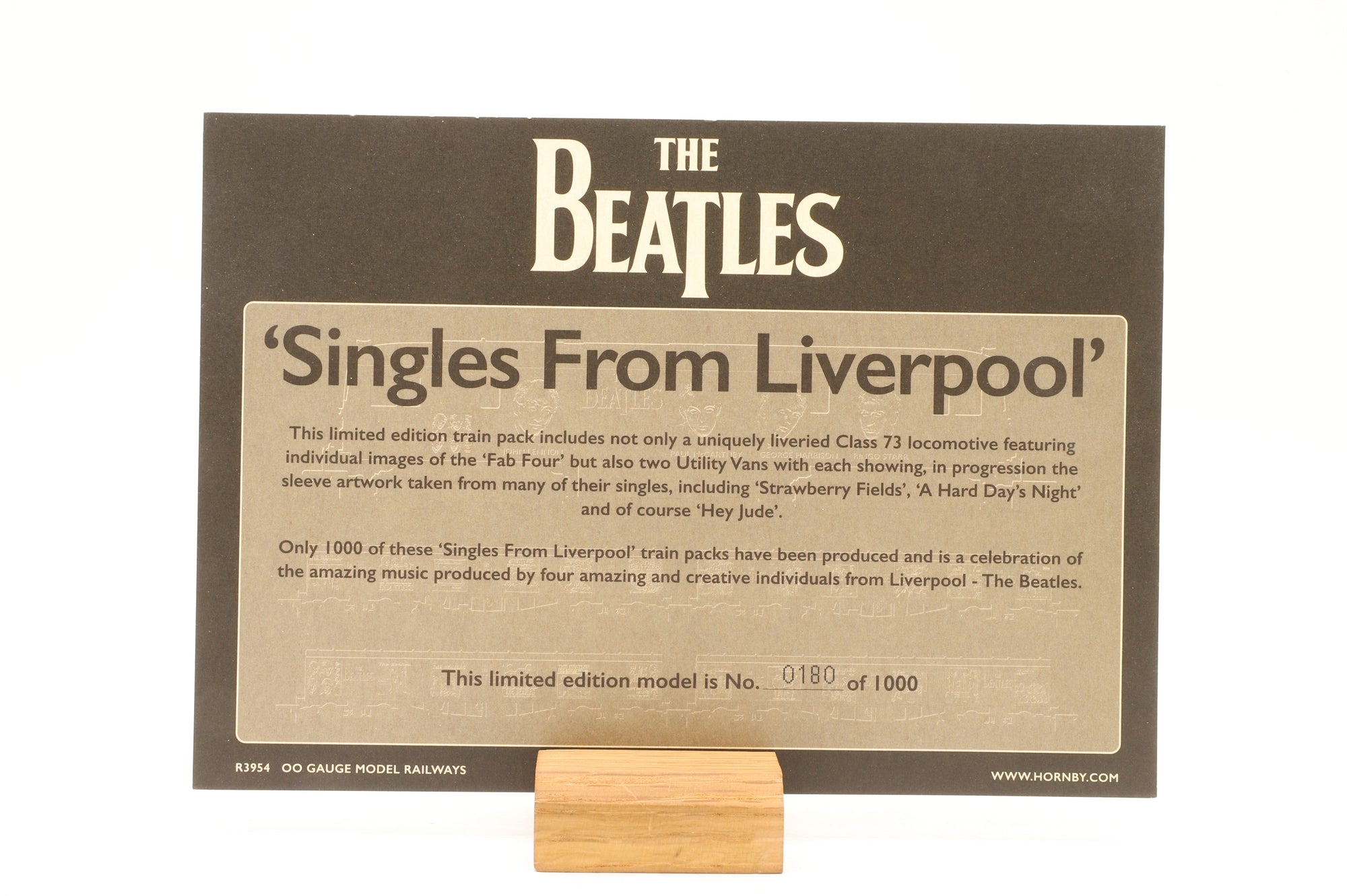 Hornby OO R3954 The Beatles 'Singles From Liverpool' Train Pack DCC Fitted