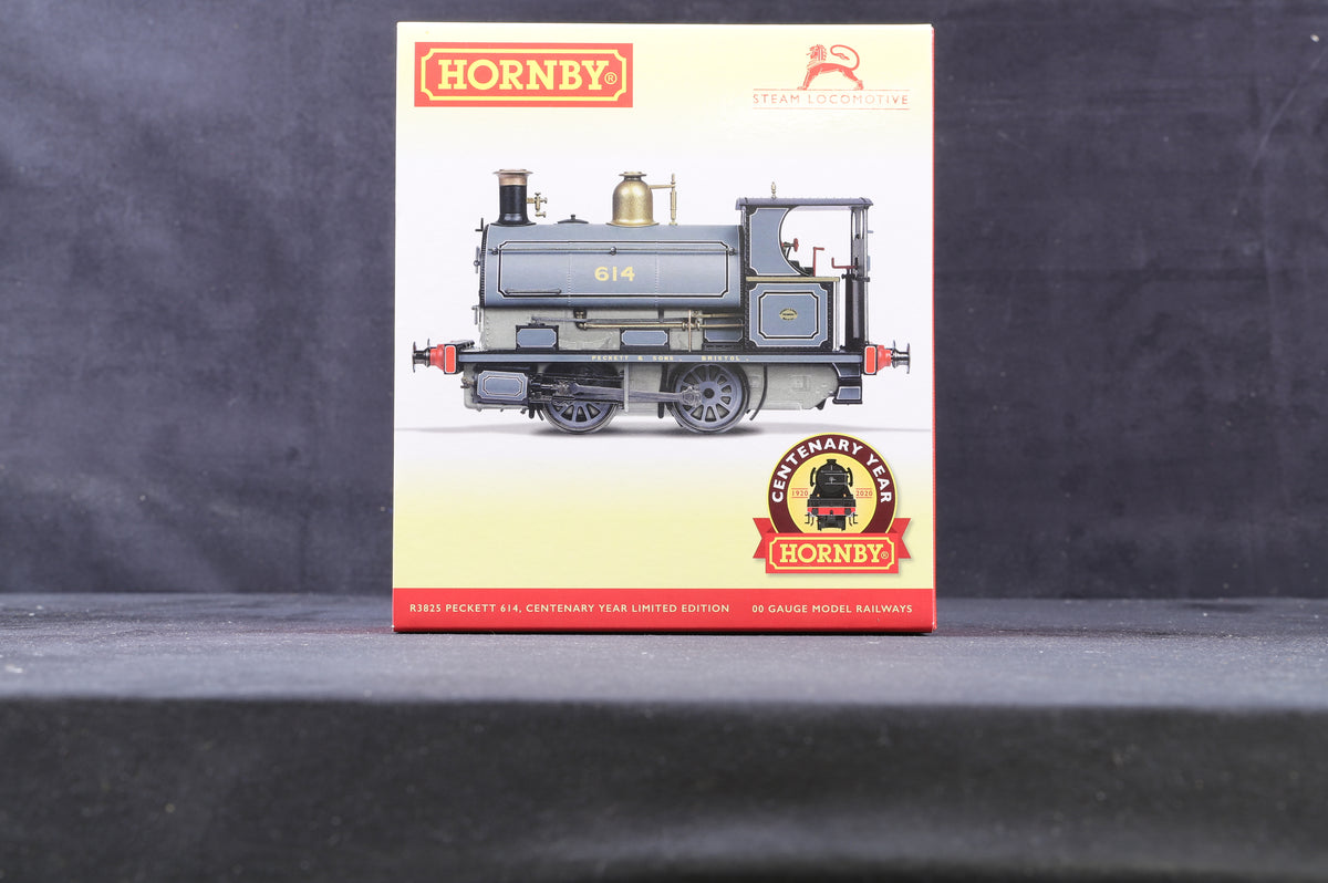 Hornby OO R3825 Peckett 614 Centenary Year Ltd Ed 897/ 2000