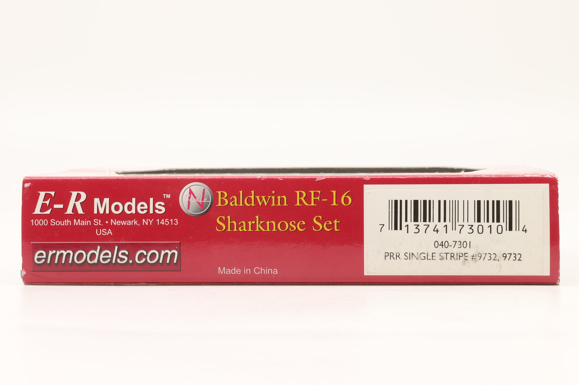 ER Models N 040-7301 Baldwin RF-16 A/B 'Sharknose' Set No.9732 in PRR Black