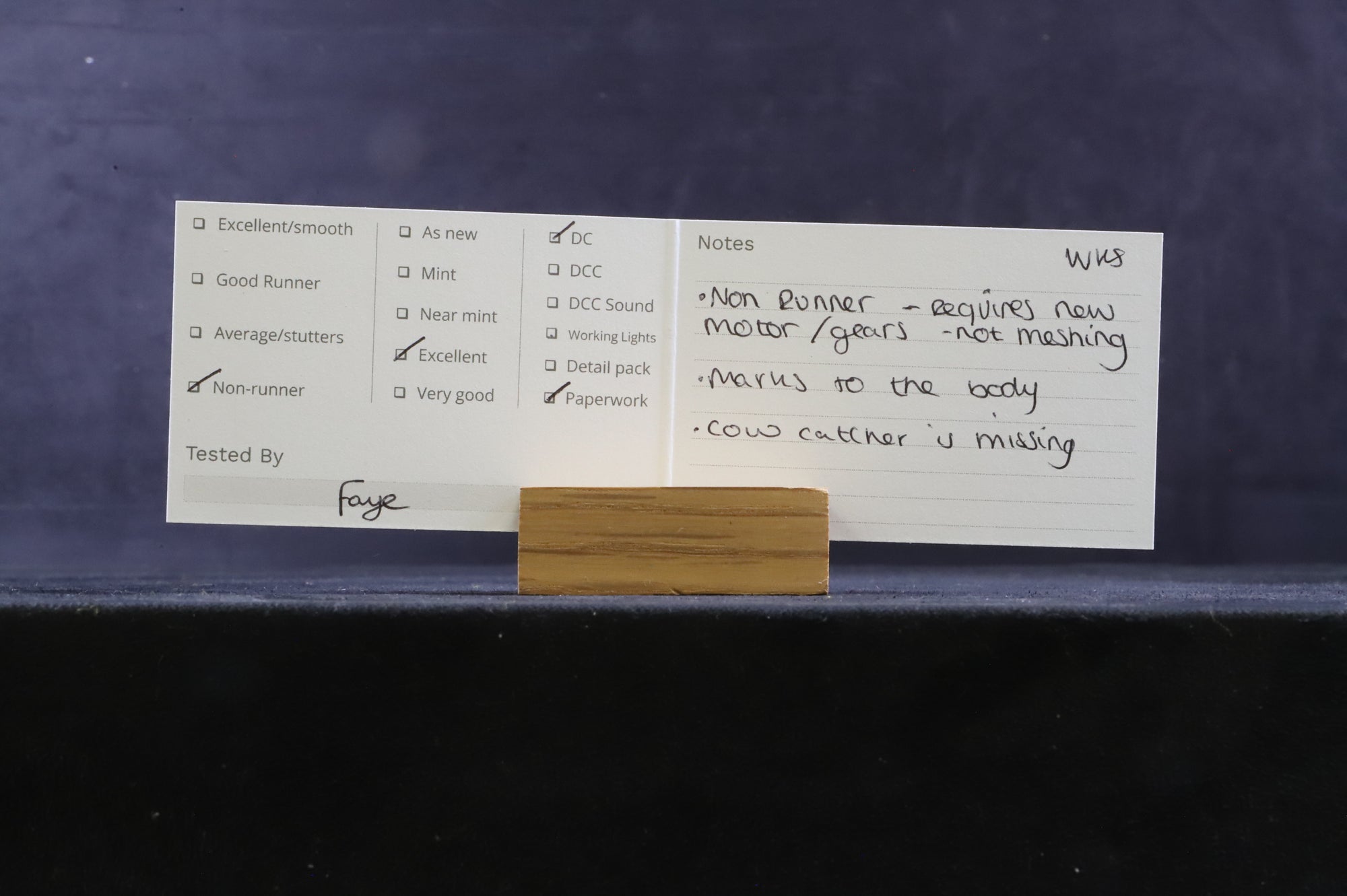 WORKSHOP Spectrum HO 11417 Baldwin 2-8-0 No.9700 in Lined Baldwin Locomotive Works Black - Non Runner