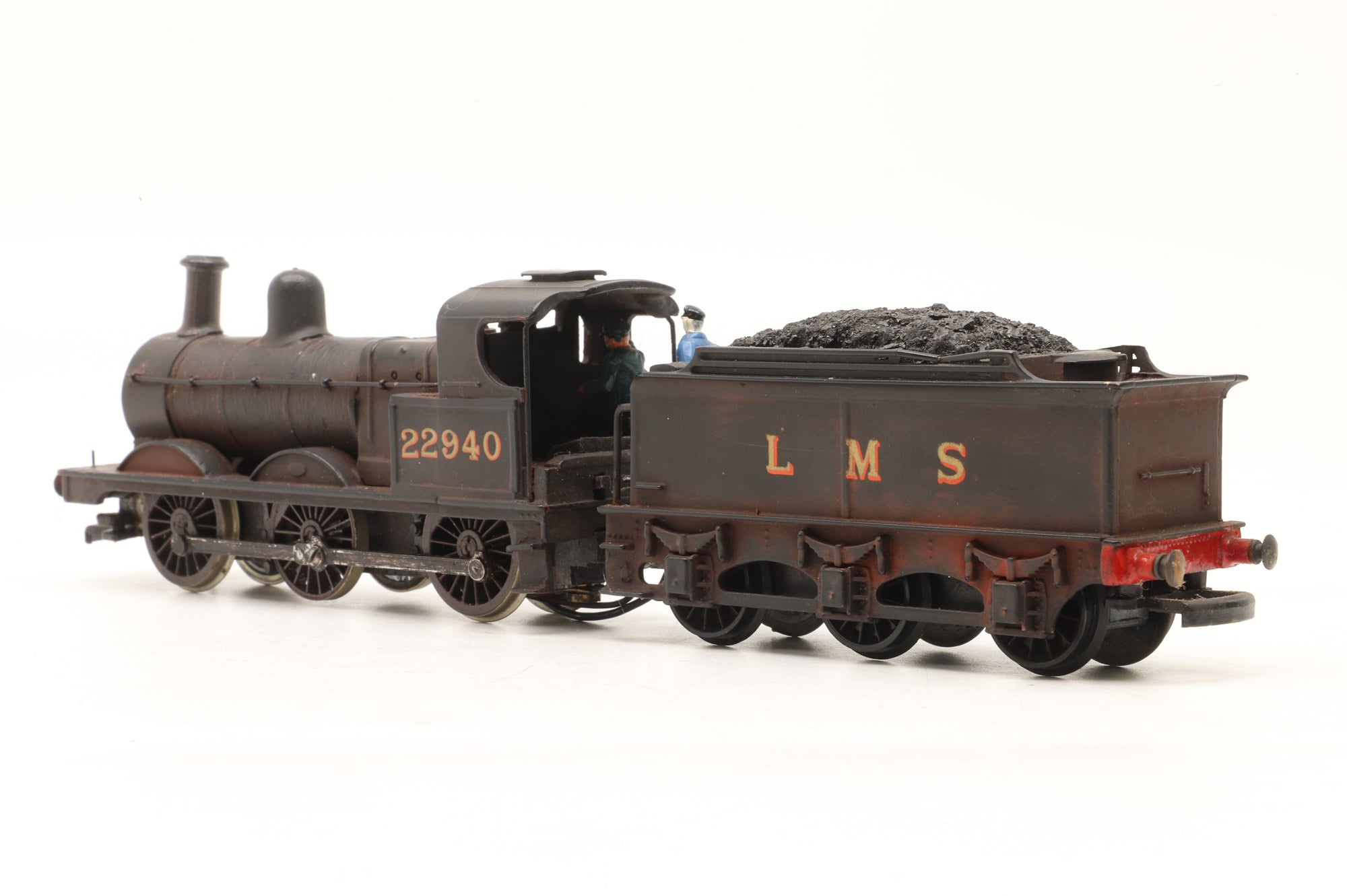 Triang/Airfix/Ratio Scratch Built OO Midland Railway 2F '22940' Weathered