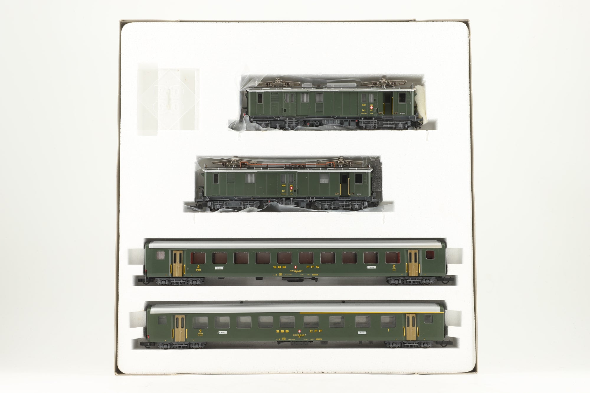 Roco HO 43024 SBB DE4/4 Push Pull Set
