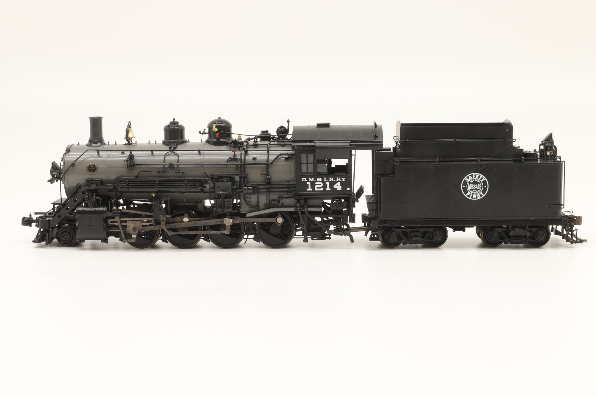 Iron Horse Models/Precision Scale Co. HO PSC #17112-1 DM&IR 2-8-0 Grey Boiler, Intermediate Version '1214', Factory Painted Brass