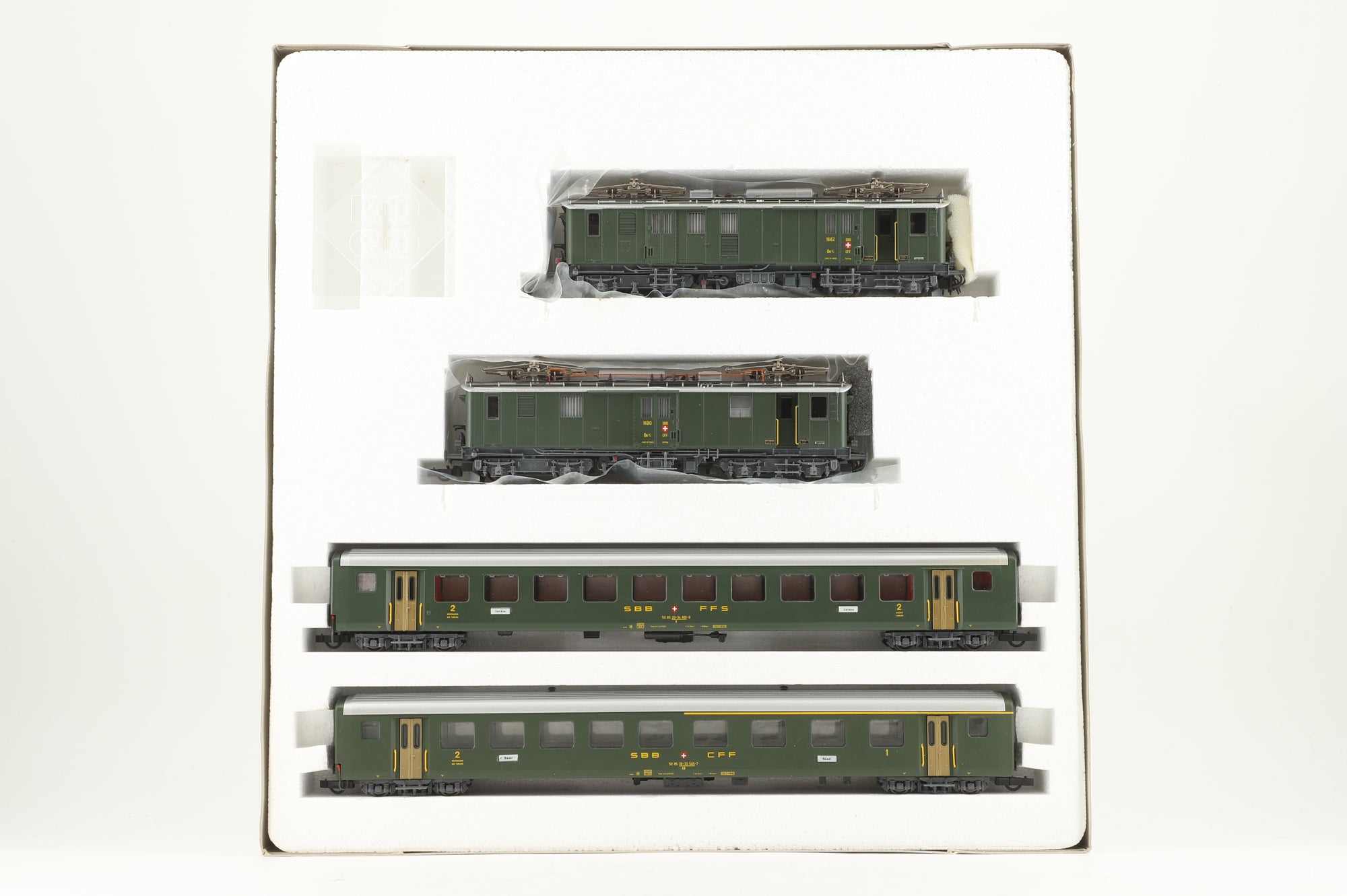 Roco HO 43024 SBB DE4/4 Push Pull Set