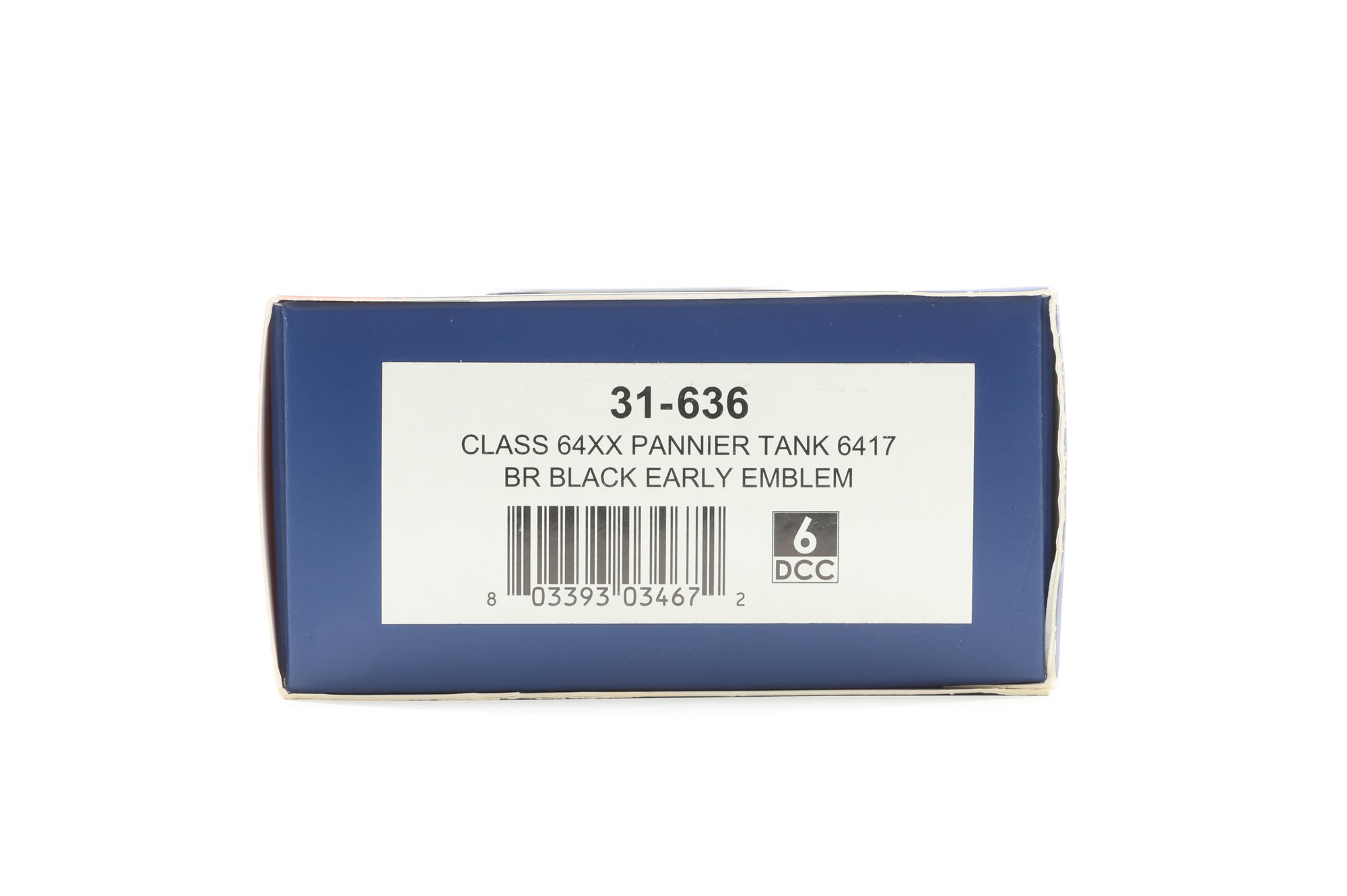 Bachmann OO 31-636 Class 64xx Pannier Tank '6417' BR Black E/C