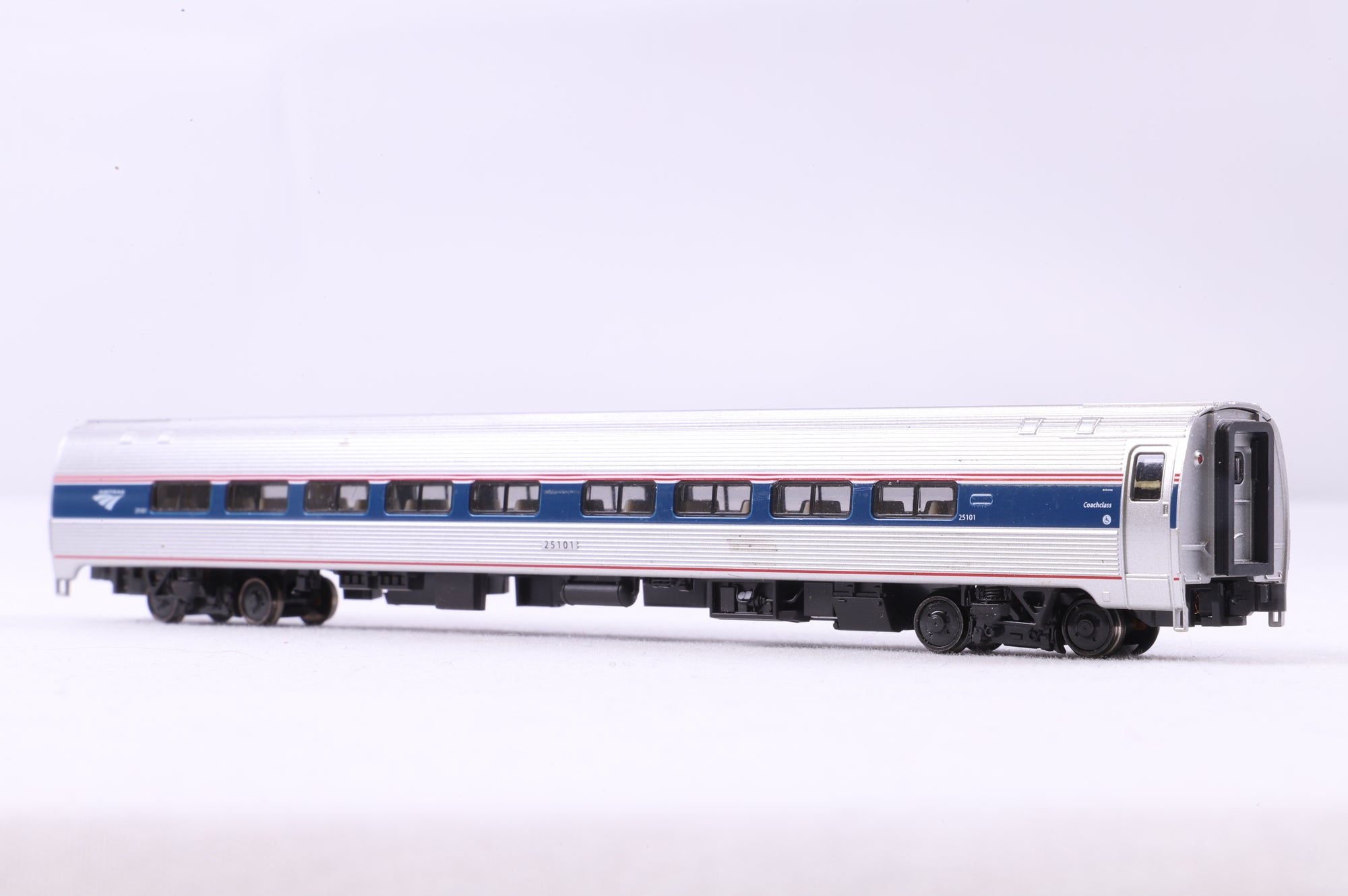 Kato N 106-6285 P42 Amfleet II Viewliner I Intercity Express 4 Unit Set '150', DCC Fitted