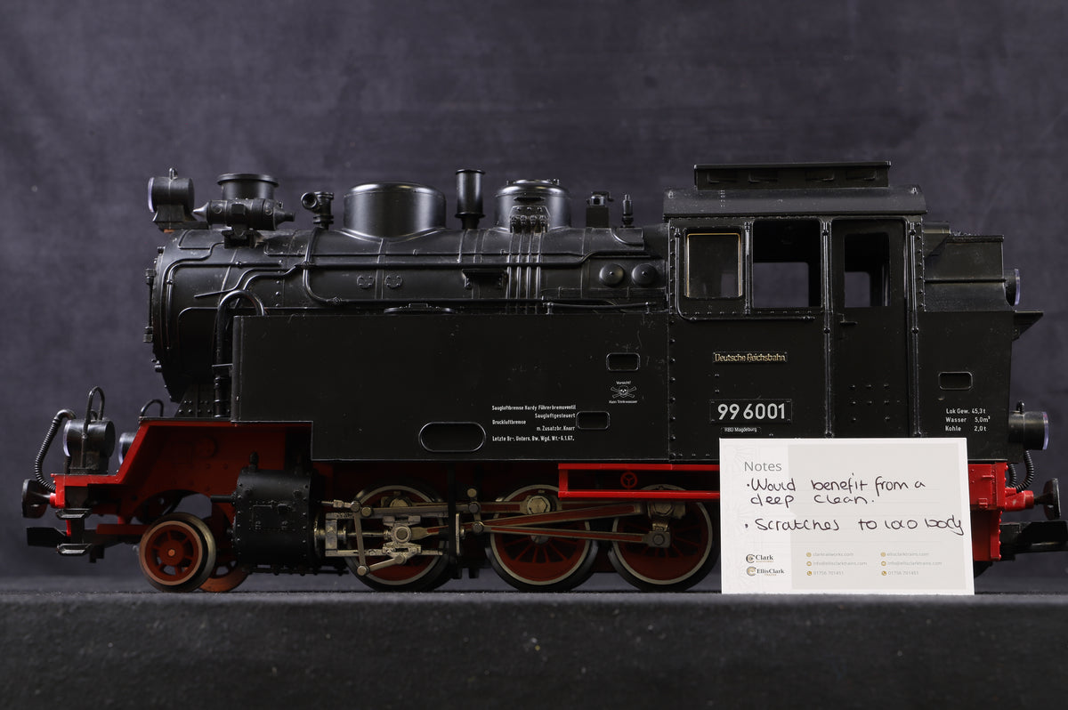 LGB G 2080S DR 2-6-2T Steam Loco &#39;99.6001&#39;, DC Sound