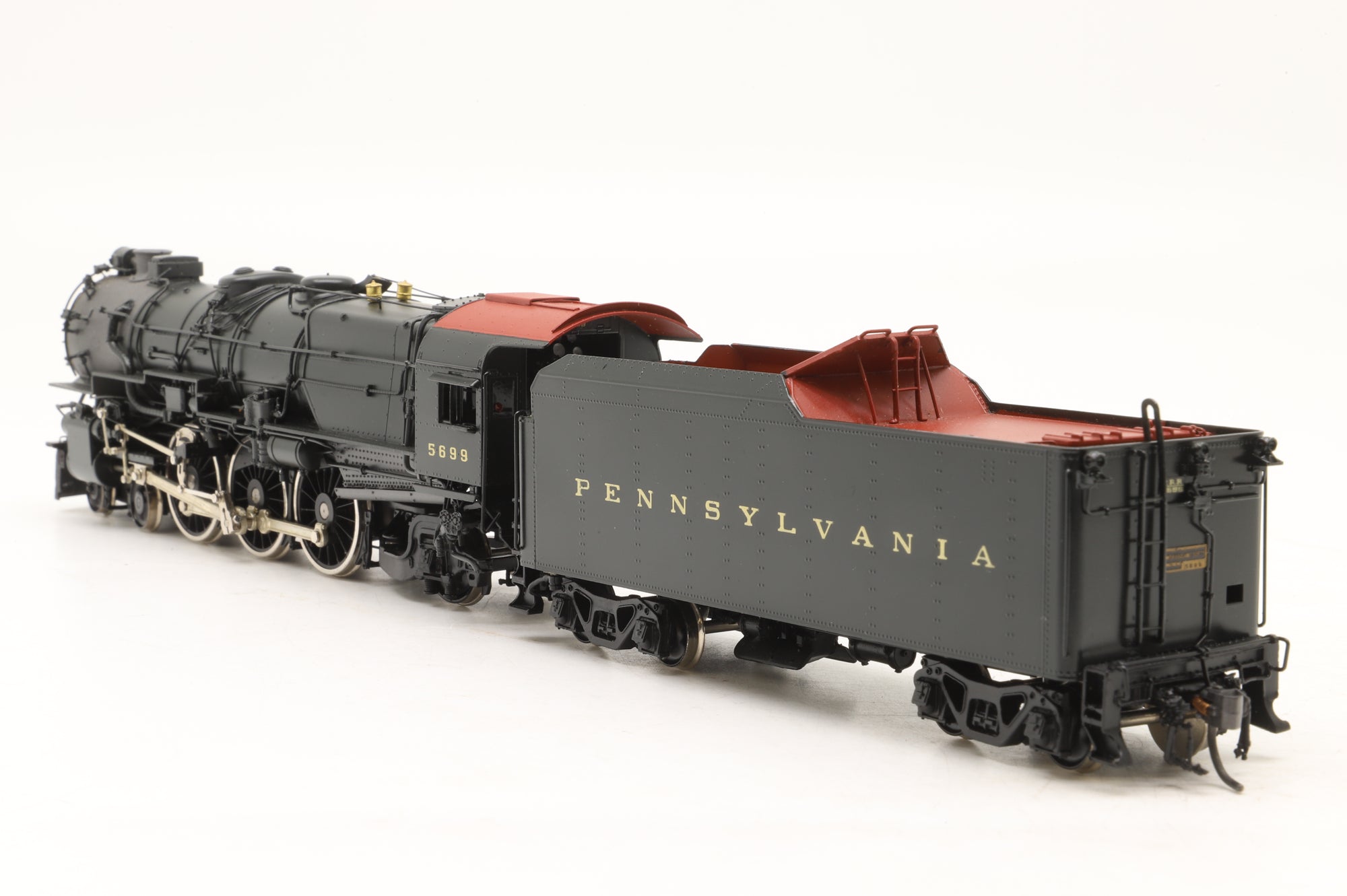 Key Imports/Samhongsa HO Brass Pennsylvania K-5 4-6-2 Pacific, Factory Painted