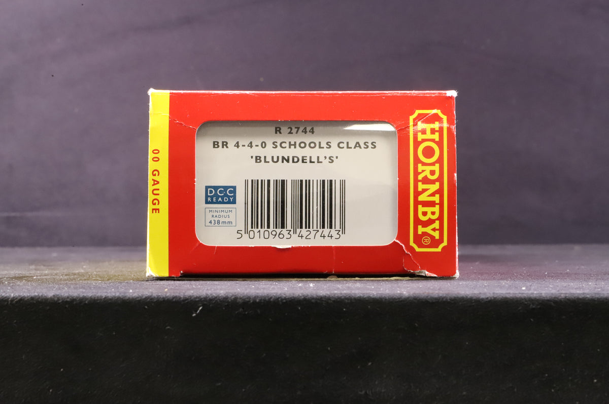 Hornby OO R2744 Schools Class &#39;30932&#39; &#39;Blundell&#39;s&#39; BR Lined Black E/C