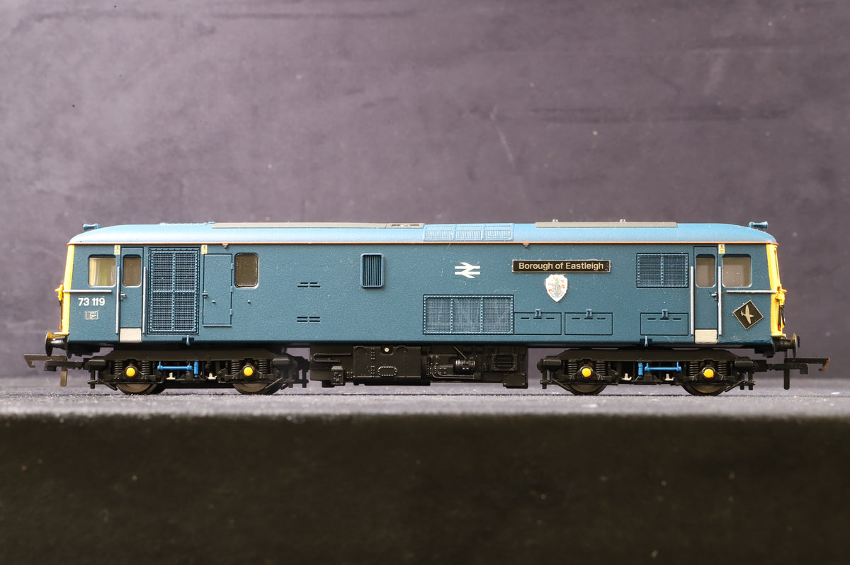 Hornby OO Class 73 &#39;73119&#39; BR Blue Repainted &amp; Detailed