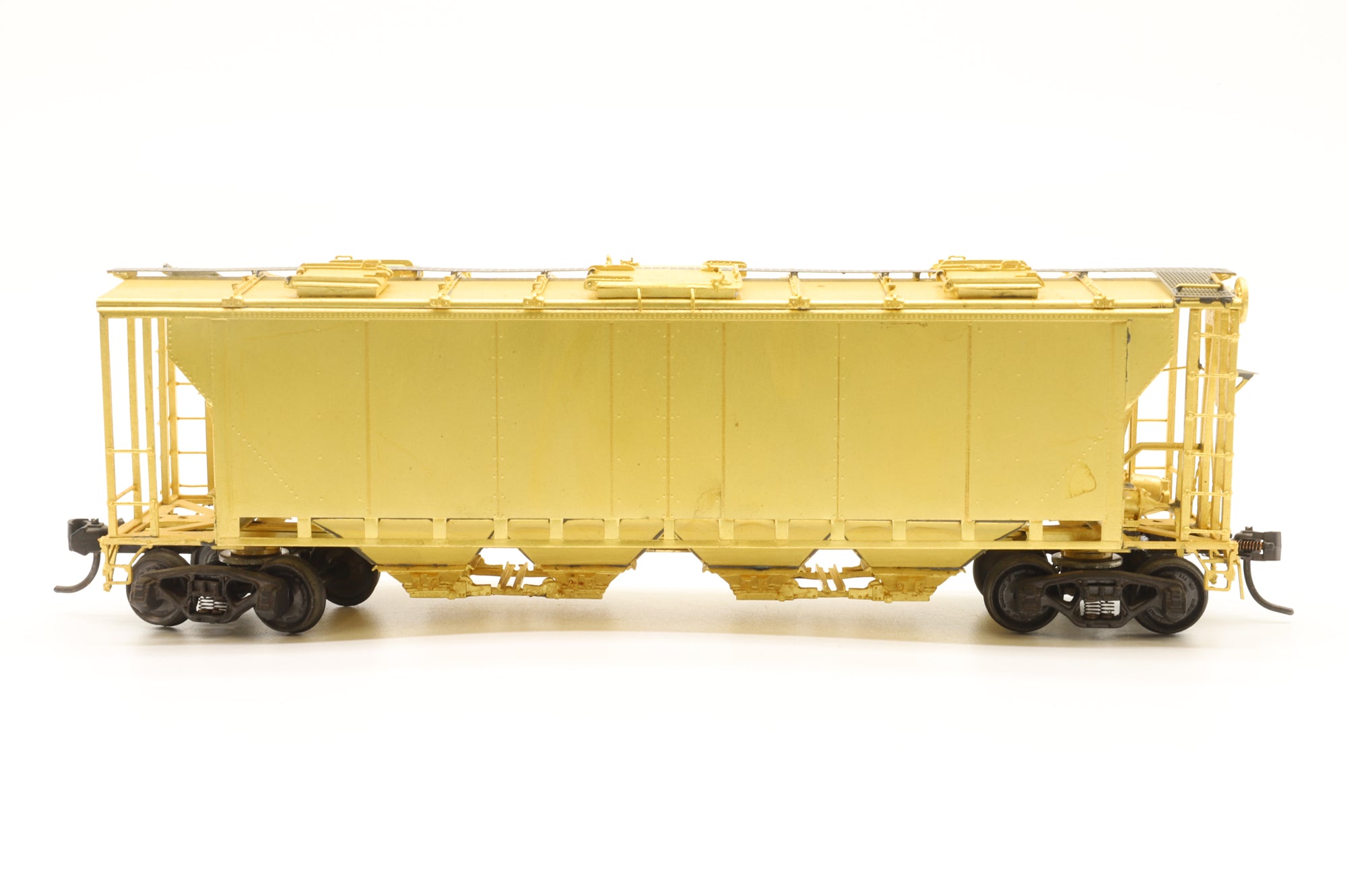 Overland Models HO Brass 3184 CN 'Slab Side' Covered Hopper Unpainted