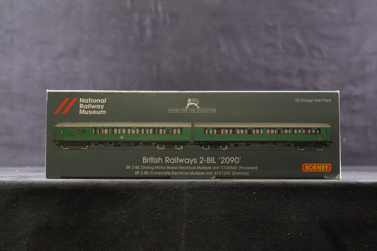 Hornby OO R3177 British Railways 2-Bil &#39;2090&#39; Inc. Driving Motor Brake &#39;S10656S&#39; (Powered) &amp; Composite &#39;S12123S&#39; (Dummy)